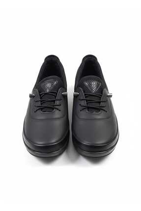 Kadın Siyah Klasik Ayakkabı Ortopedik Anne Ayakkabısı Anne Babet Ayakkabı Anne Kadın Günlük Image 0
