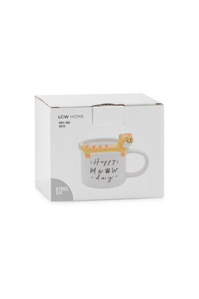 LCW HOME Tilki Figürlü Seramik Kupa 330 Ml Image 3