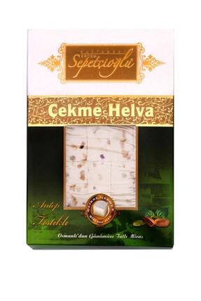 Küçük Dilim Vakumlu Antep Fıstıklı Çekme Helva 280 gr Image 0