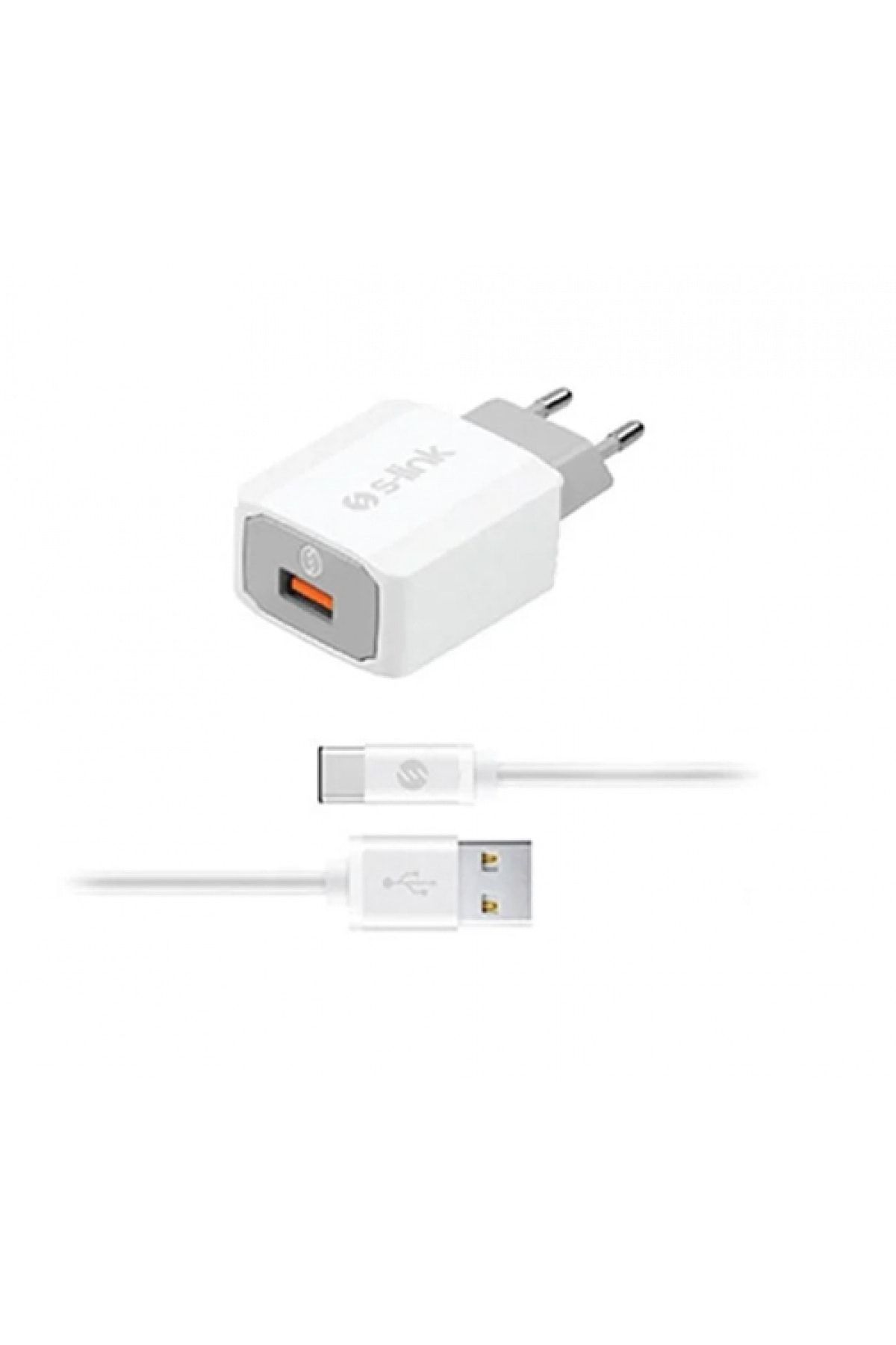 SLINK Swapp Sw-qet30b Type-c Qualcomm 3.0 Ev Hizli Sarj Aleti Seti