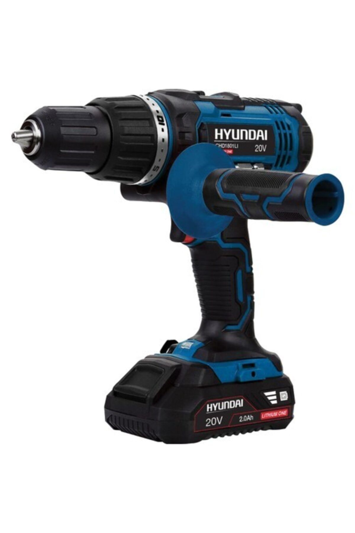 Hyundai HPA202D 20V Li ion Şarjlı Akülü Darbeli Vidalama (Çift Akülü)