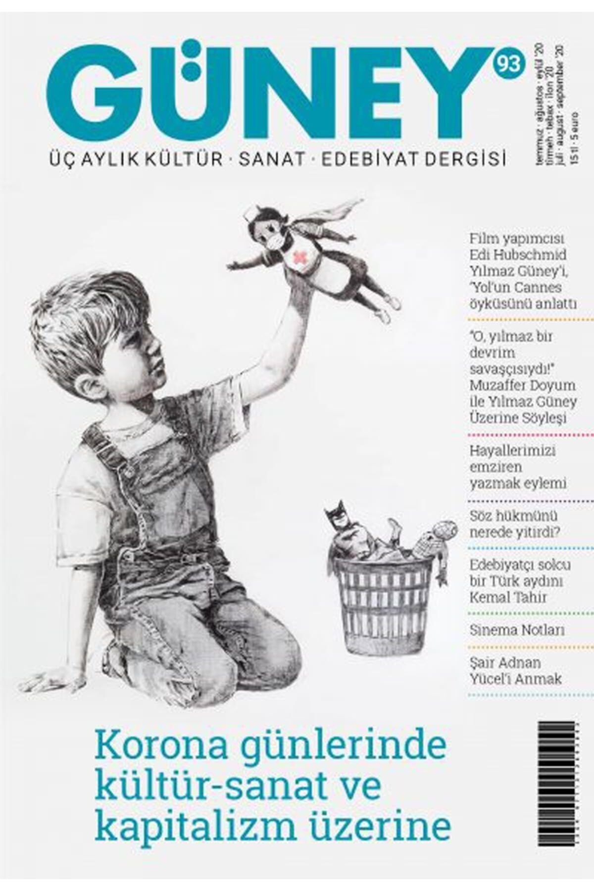 Güney Dergisi Güney Kültür Sanat Edebiyat Dergisi Sayı: 93