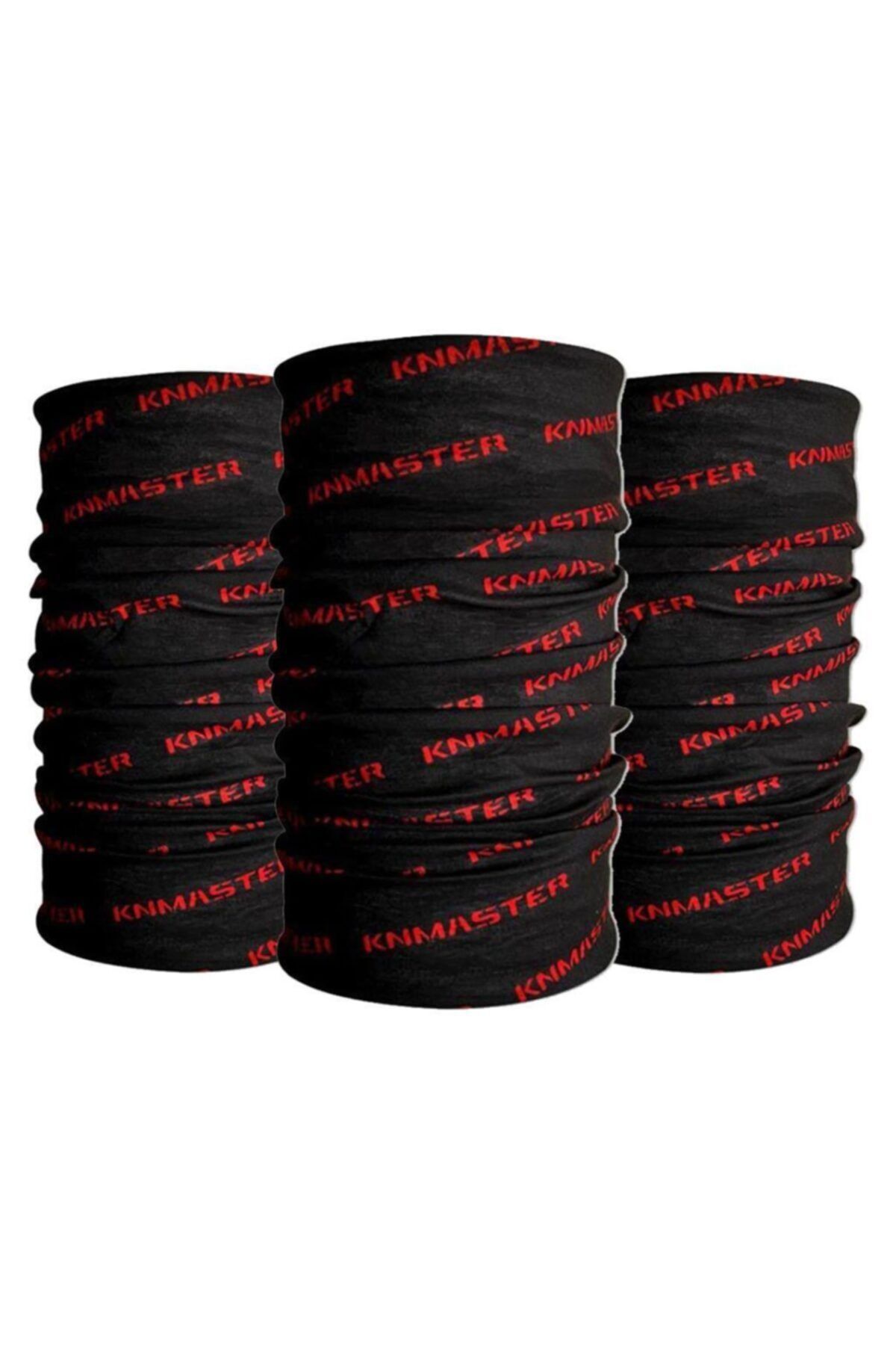 Knmaster Oldschool Buff Bandana Boyunluk Maske Saç Bandı 3'lü Paket