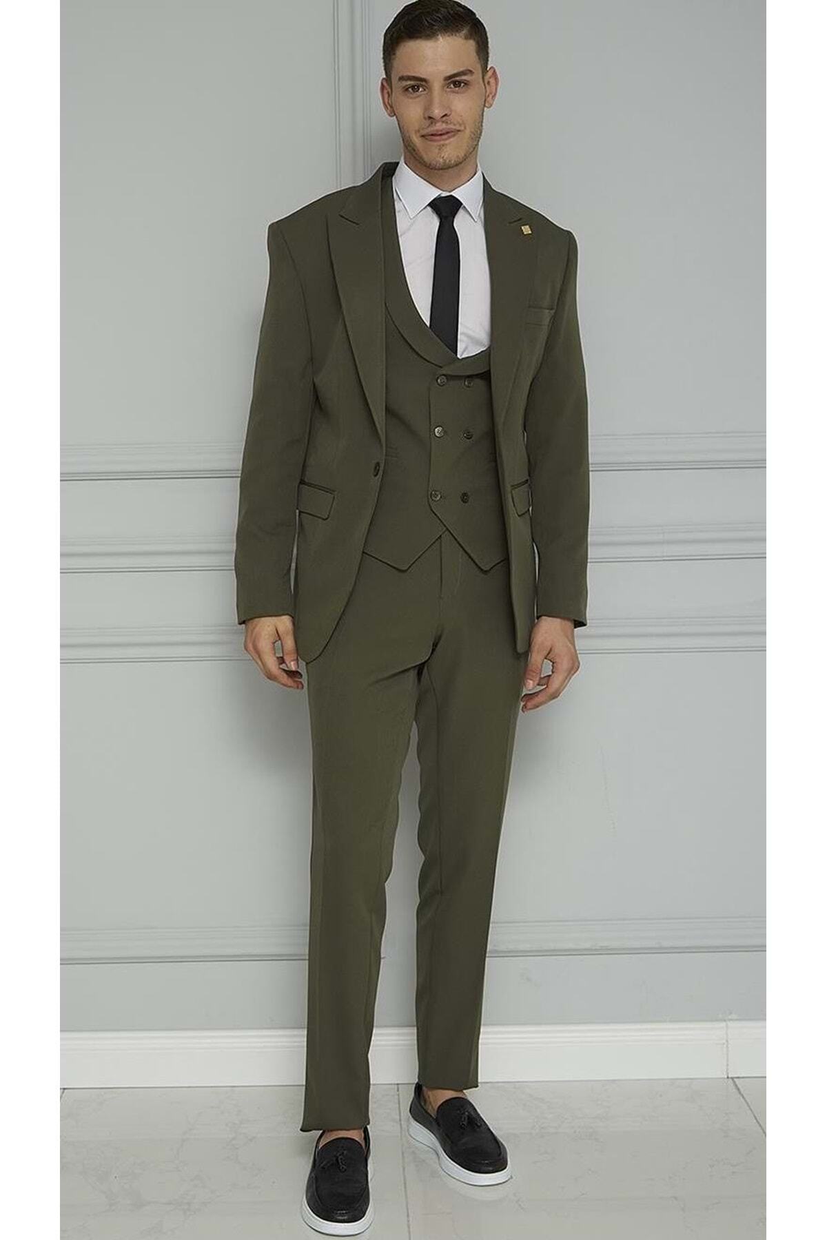 Suitmen 70011180 Yelekli Süper Slim Takım Elbise