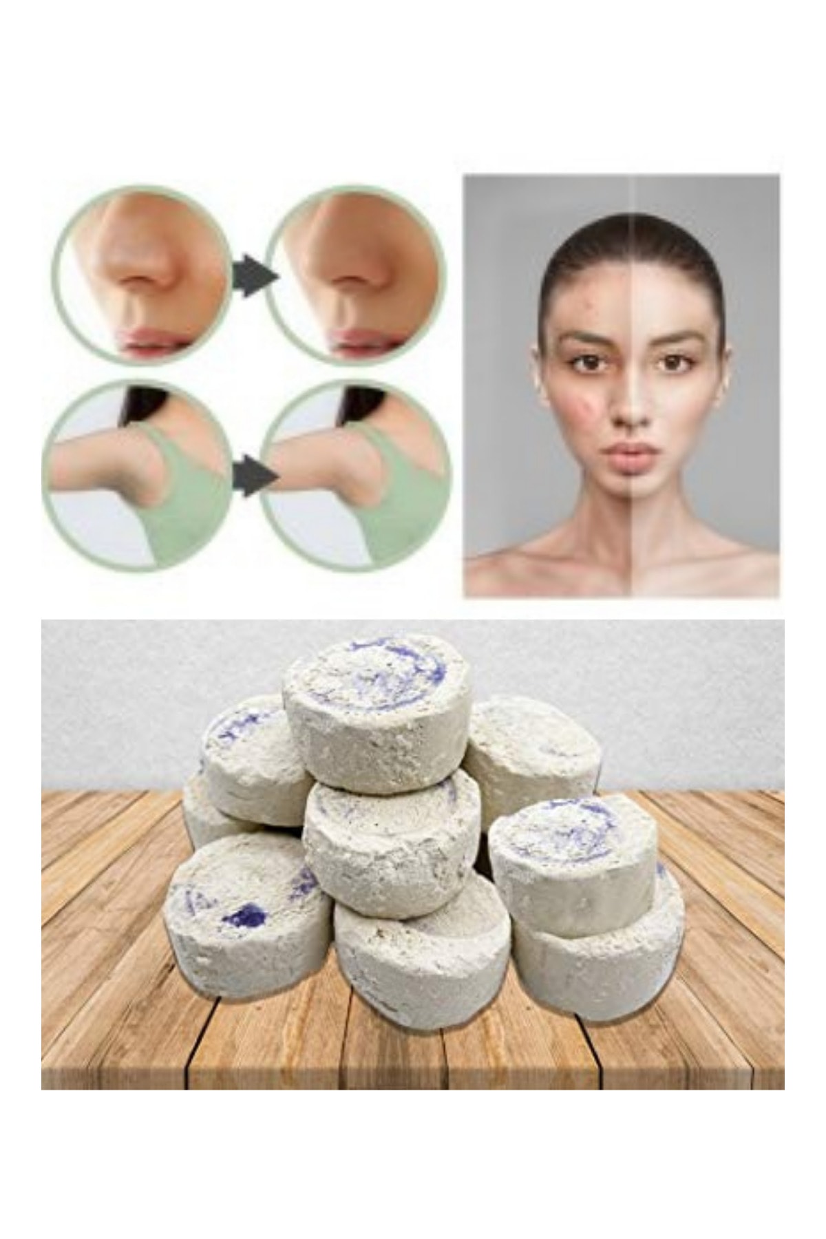 Yayke Güzellik Mühürlü 1.kalite Orjinal 3'lü Ruşur Taşı