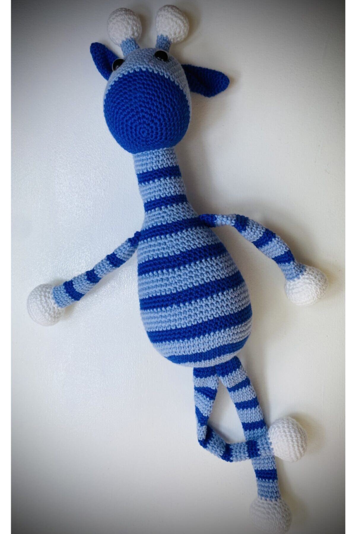 happyistcompany Organik Amigurumi Zürafa