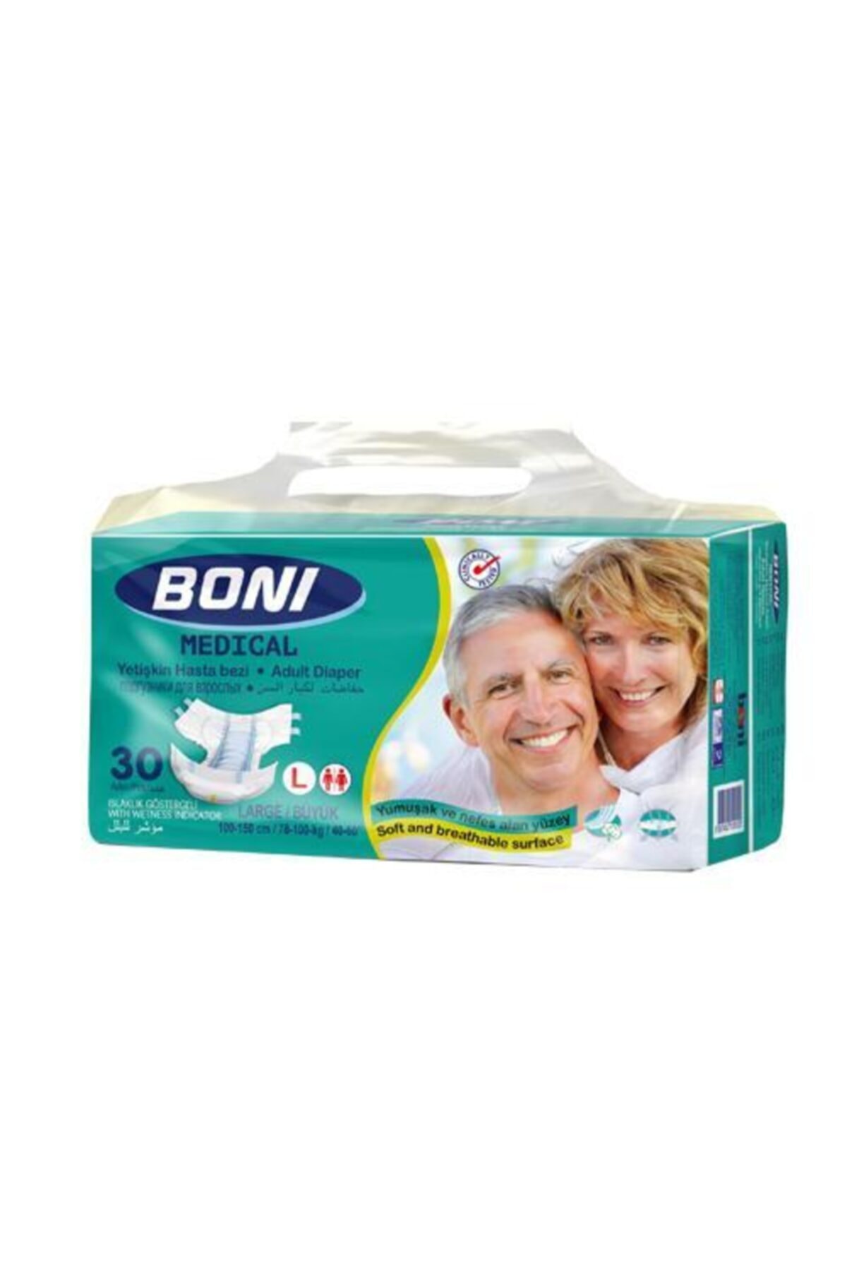 Boni Hasta Bezi Kilotsuz Large 30 Lu