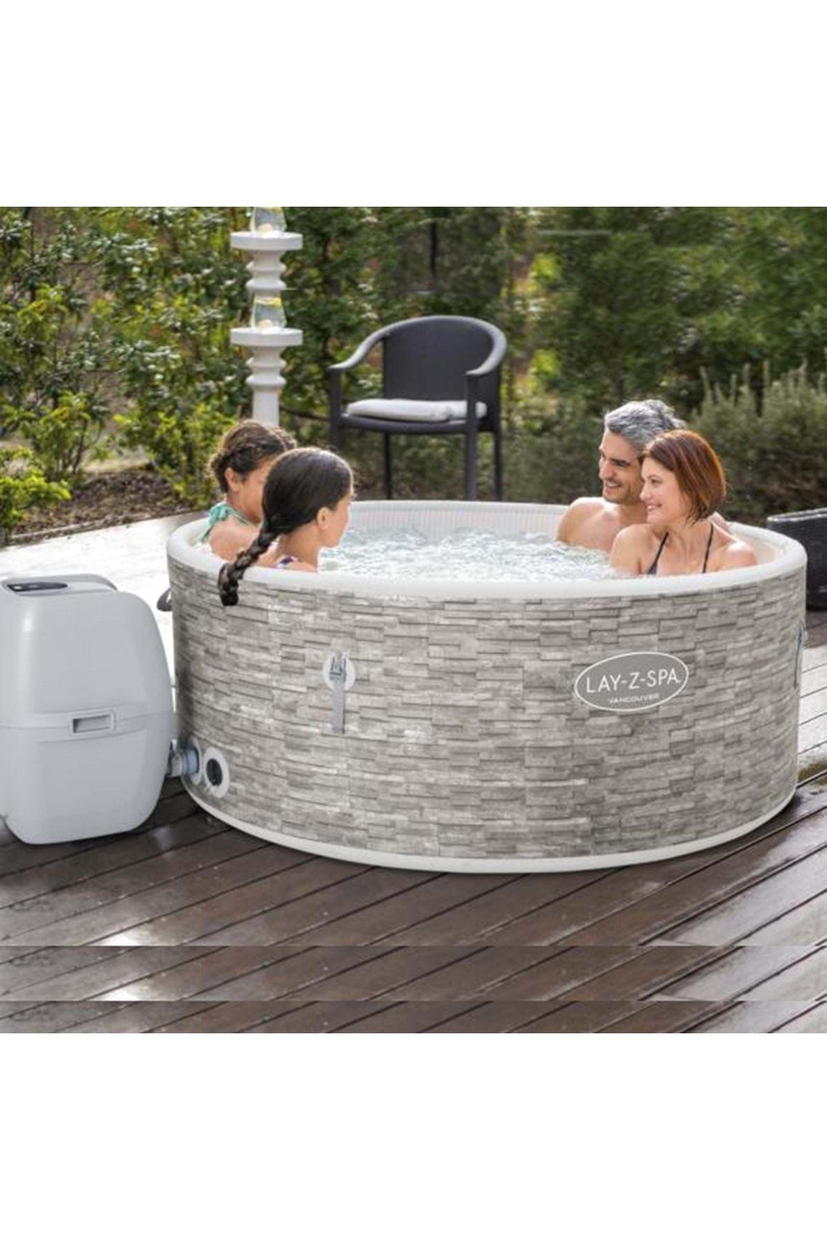 BESTWAY Lay Z Spa Vancouver Airjet Plus 60027 ( 155 Cm X 60 Cm )