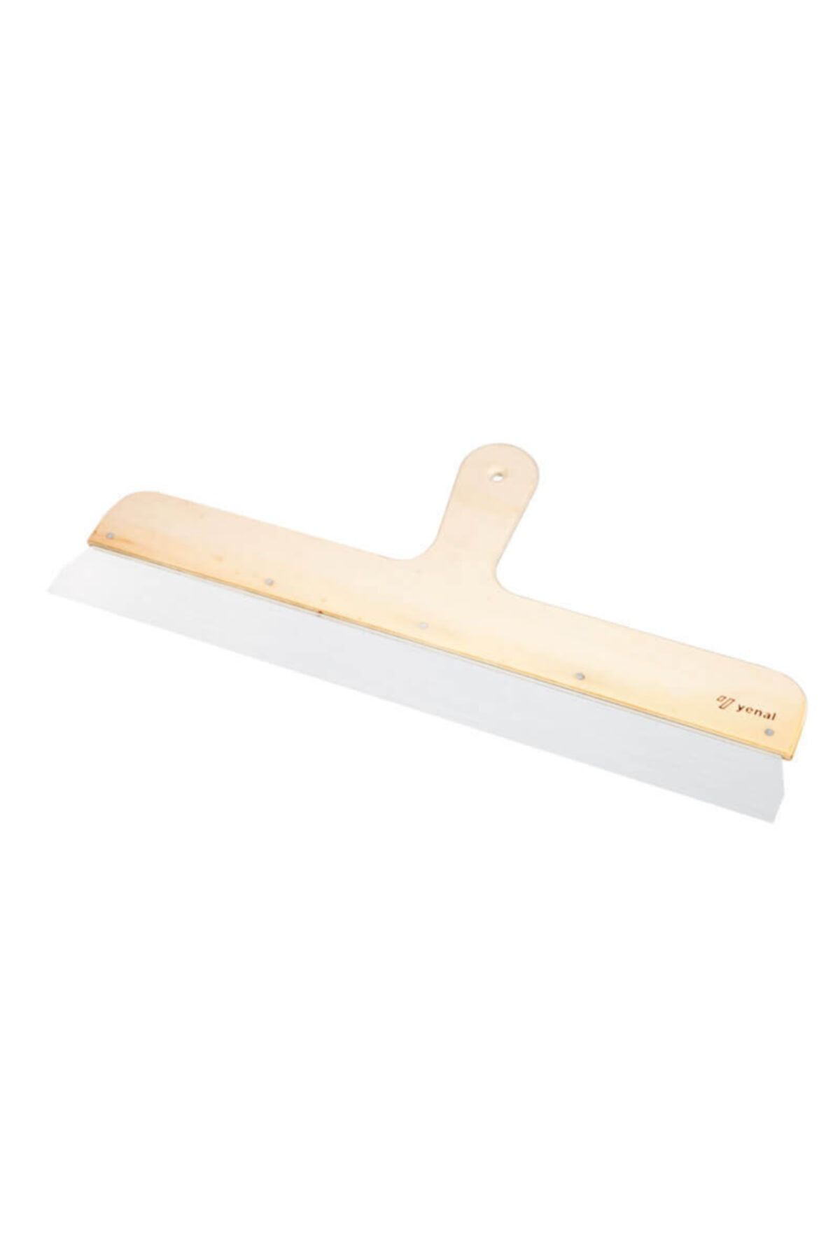 YENAL Eğri Saplı Spatula (ahşap Saplı) 40 Cm