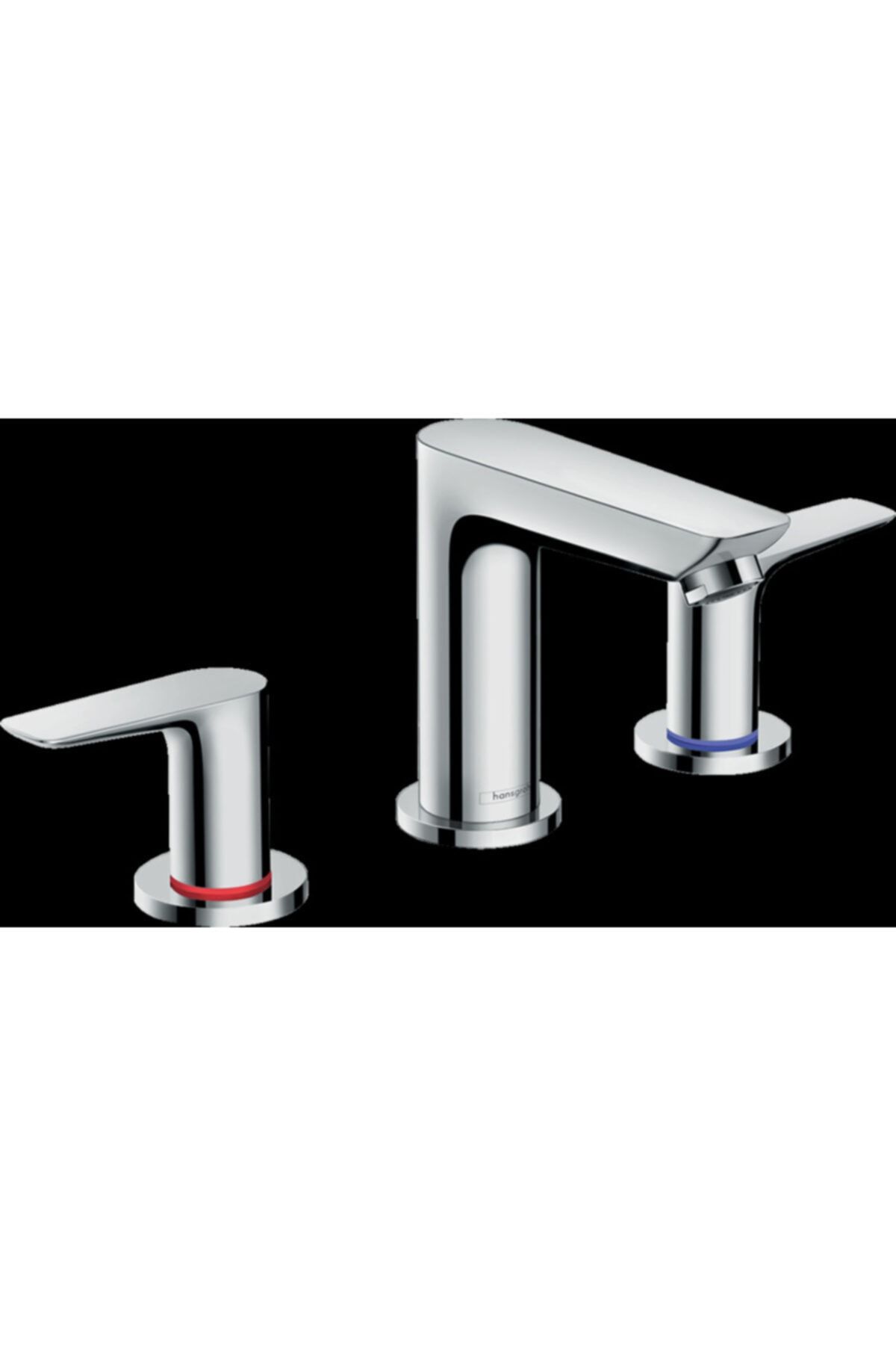 Hansgrohe Talıs E 3-delıklı Lavabo Bataryası Kumandalı Krom 71733000