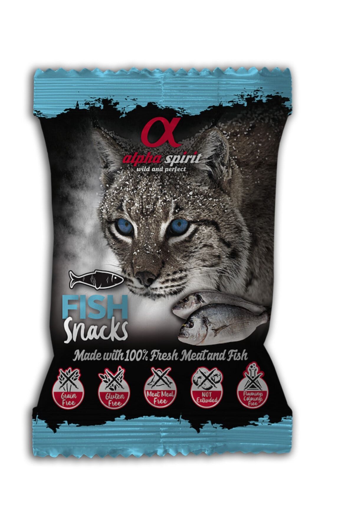 Alpha Spirit Kediler Içın Atıştırmalık % 100 Balıklı Kedi Ödül Maması
