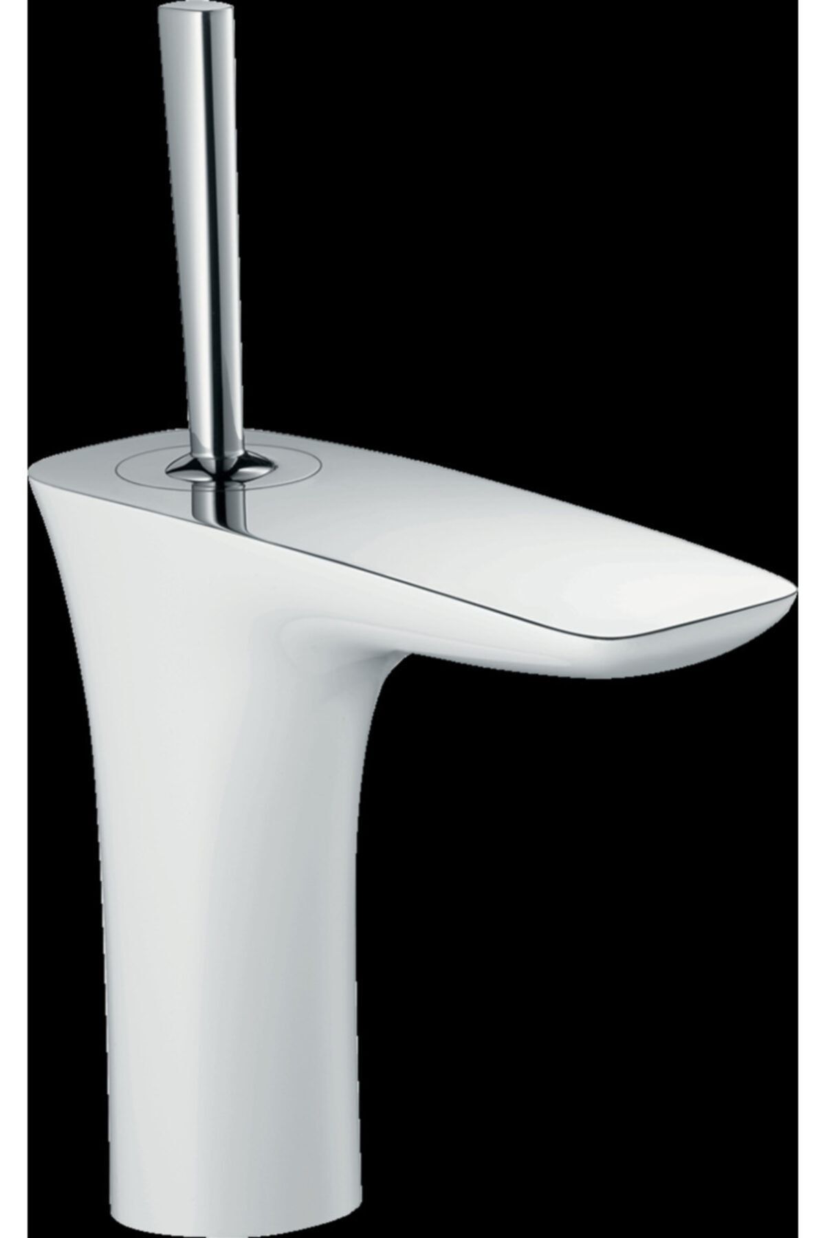 Hansgrohe Puravıda Tek Kollu Lavabo Bataryası 110kumandalı Beyaz/krom 15074400