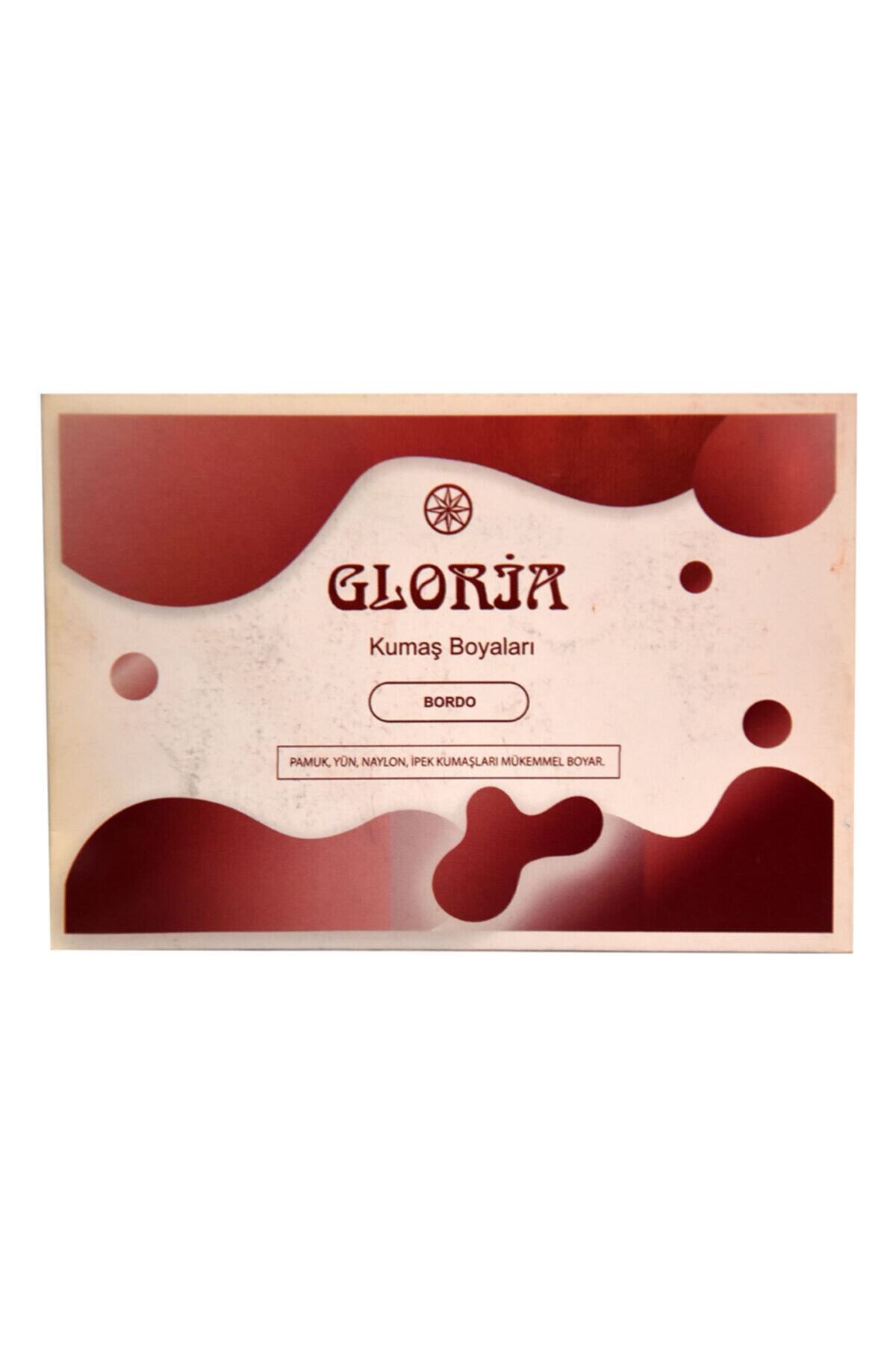 Gloria Bordo Kumaş Boyası  10 gr Paket