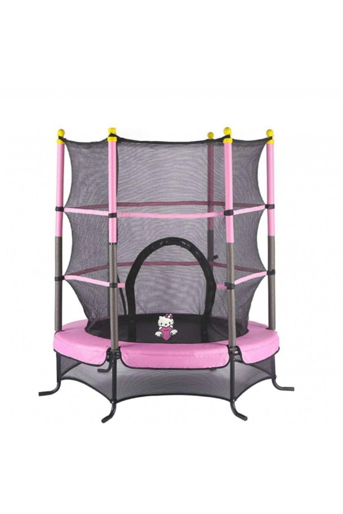 Leyaton 120 Cm Fileli Trambolin Korumalı ( Pembe )