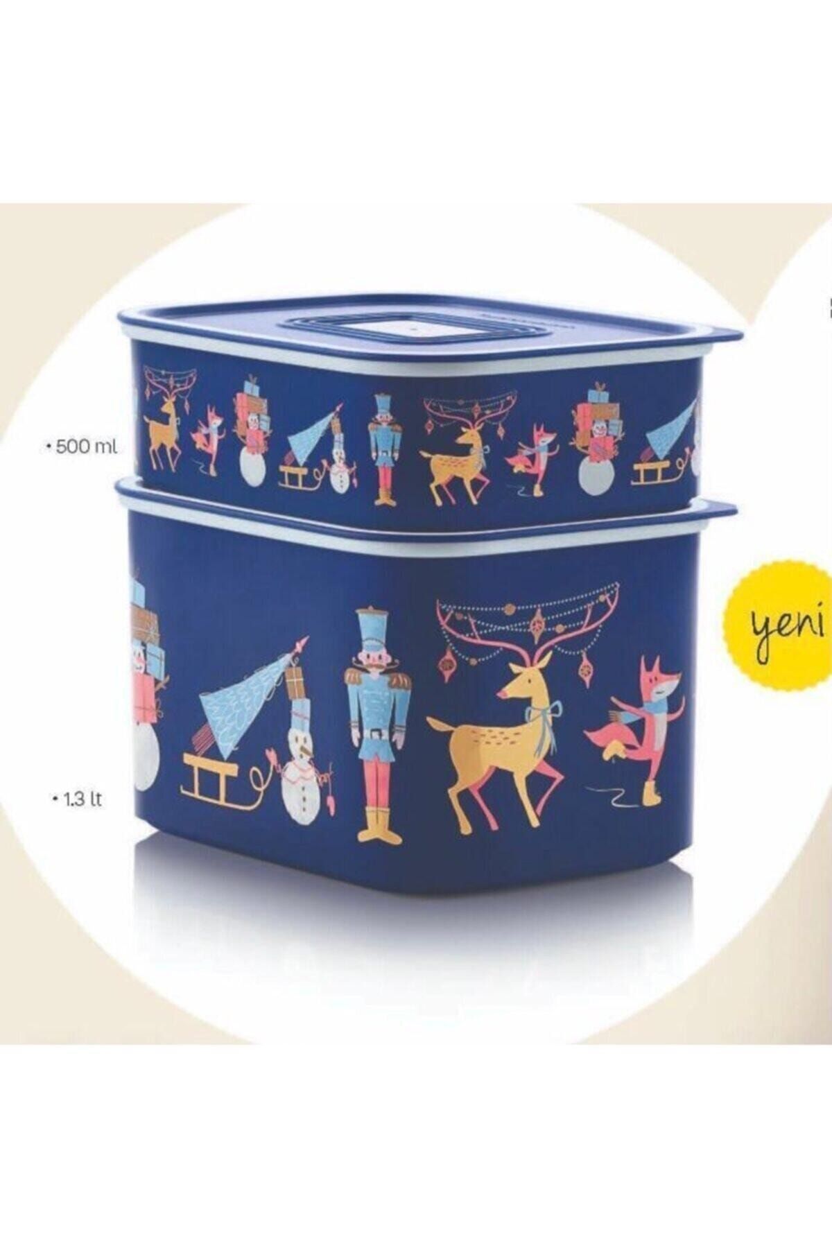 Tupperware Su Yılbaşı Serisi Saklama Seti 2'li