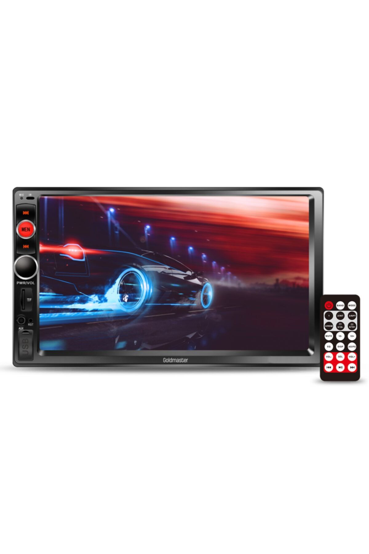 GOLDMASTER D6016 Ekran Yansıtma Özellikli Double Dın Oto Teyp