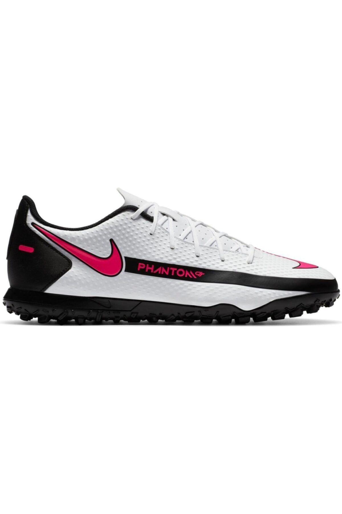 Nike Ck8469 Phantom Gt Club Tf Beyaz-pembe-siyah Erkek Halı Saha Ayakkabısı