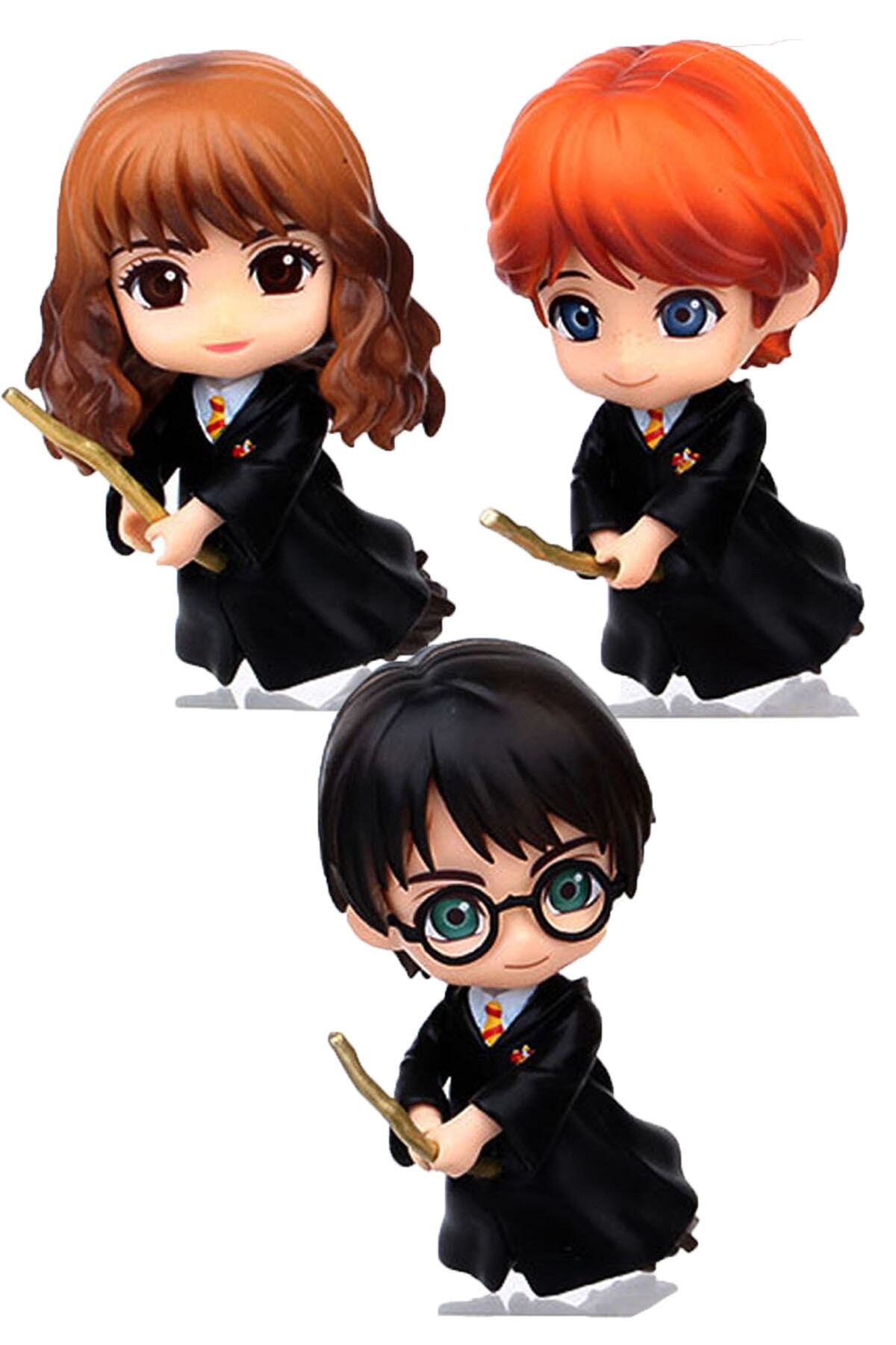 BANDAI Q Posket Harry Potter Aksiyon Figür Oyuncak Tam Set 3 Karakter 10 Cm