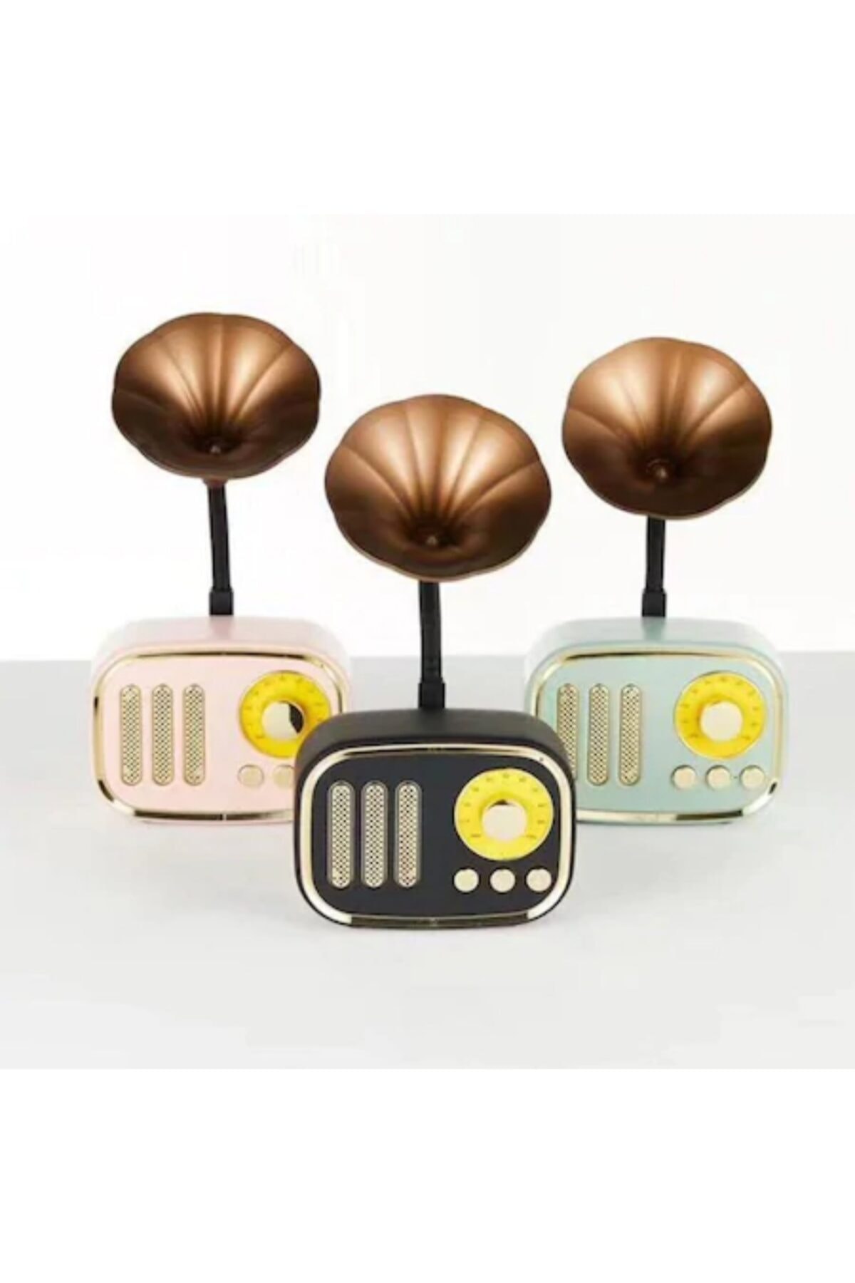 NO NAME Nostalji Gramafon Radyo Fm + Bluetooth