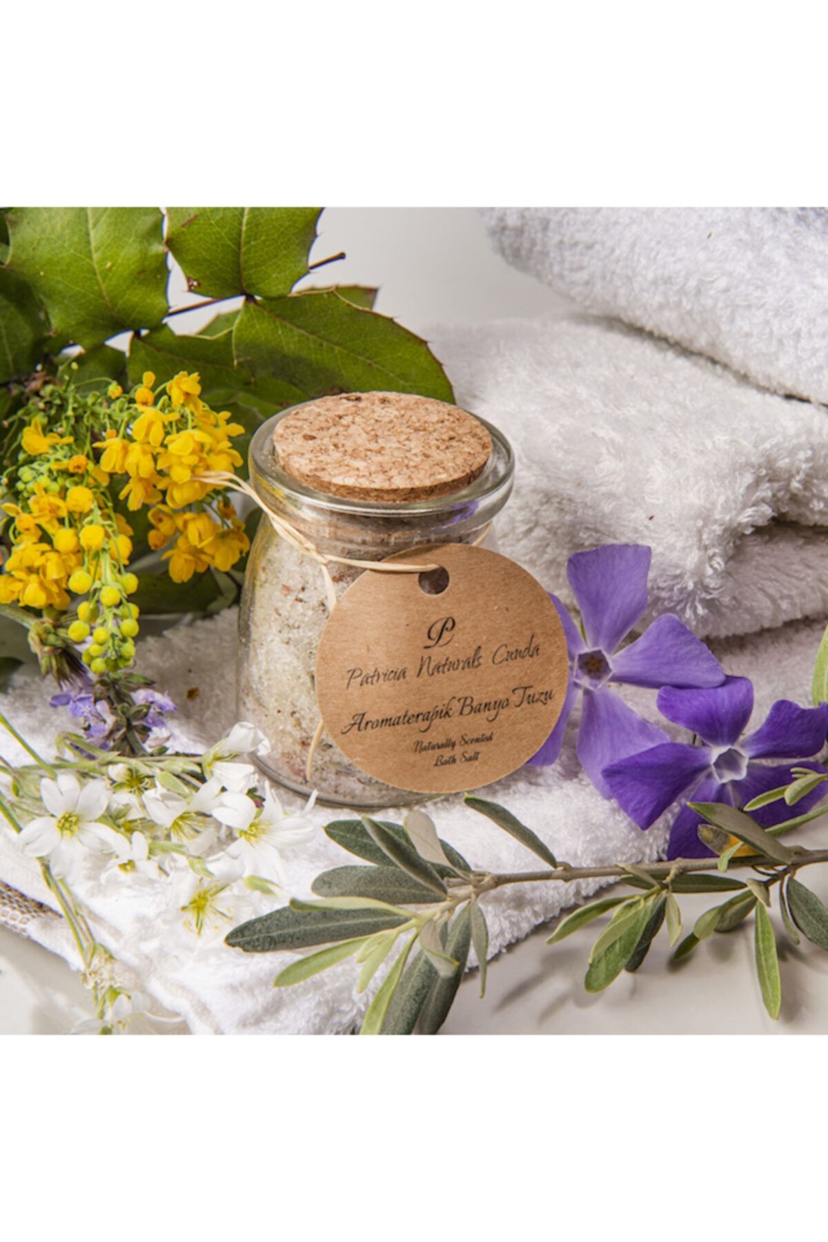 Patricia Naturals Cunda Patricia Lavantalı Banyo Tuzu Epsom & Himalaya