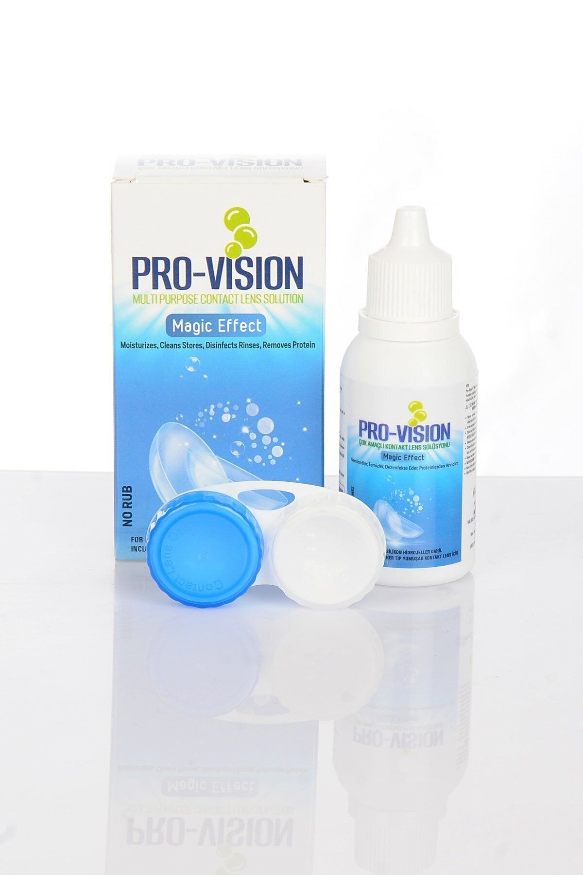 PROVISION MULTI PURPOSE SOLUTİON Lens Solüsyonu 60 ml Çanta Boy Lens Solüsyonu Lens Kutusu Ile Beraber