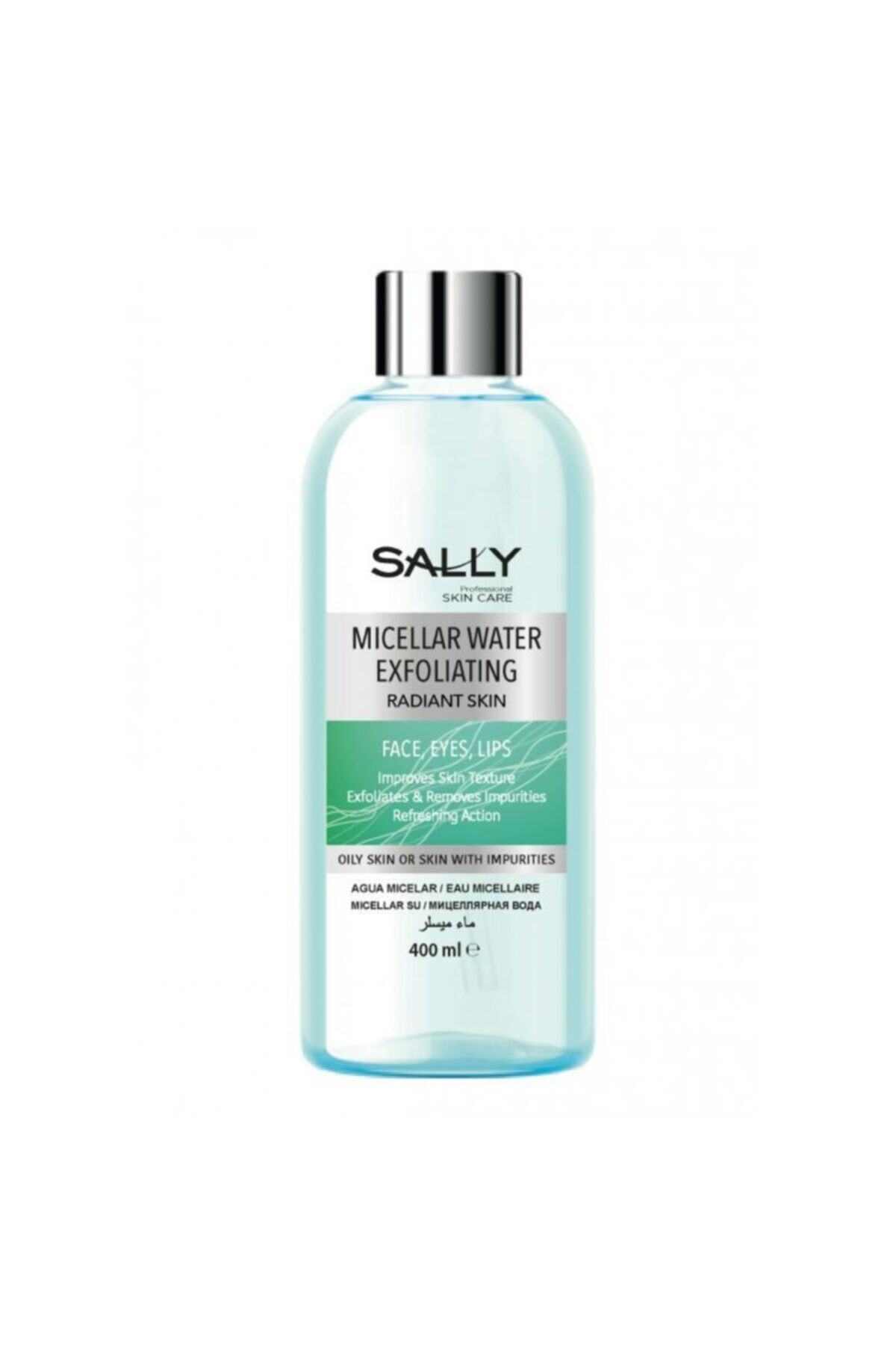 Sally Misel Su Exfolation 400 ml - Yağlı Ciltler - Makyaj Temizleme Suyu