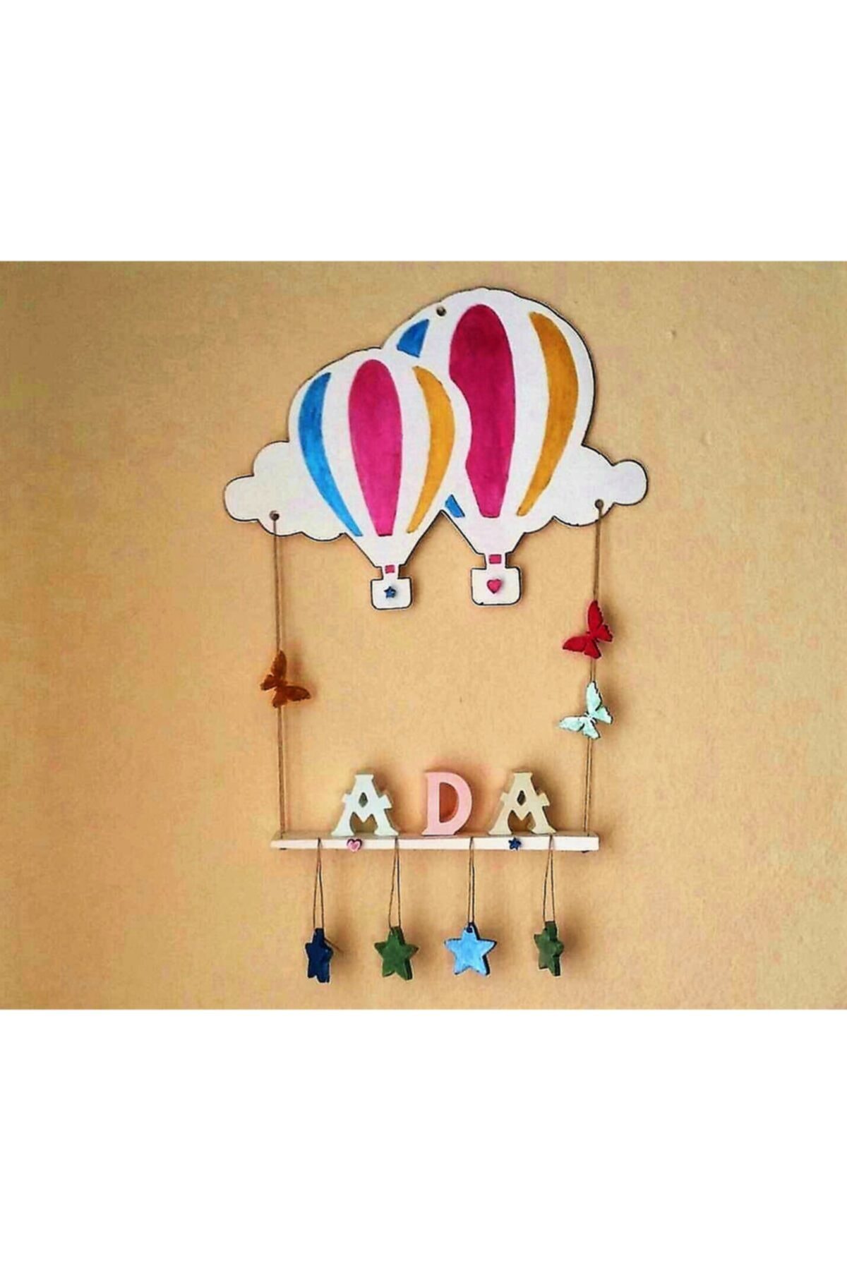 morlalem Uçan Balon Askılı Pano Silikon Kalıp K-396