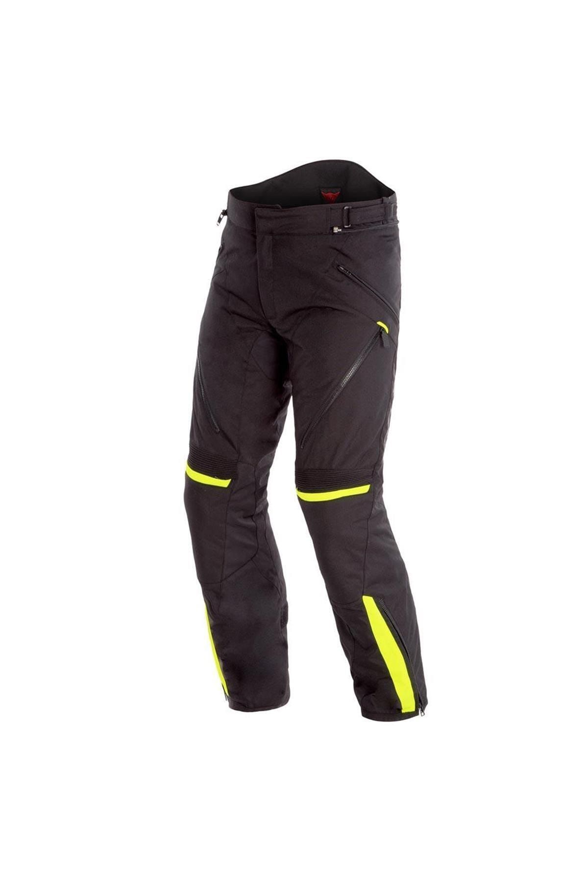 Dainese Tempest 2 D-dry Pantolon Black Fluo Yellow