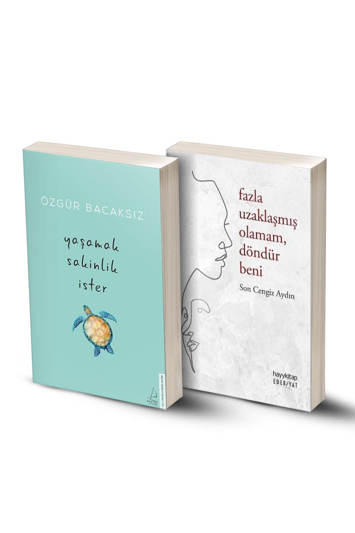 KOLEKTİF 2 Kitap / Yaşamak Sakinlik Ister - Fazla Uzaklaşmış Olamam Döndür Beni