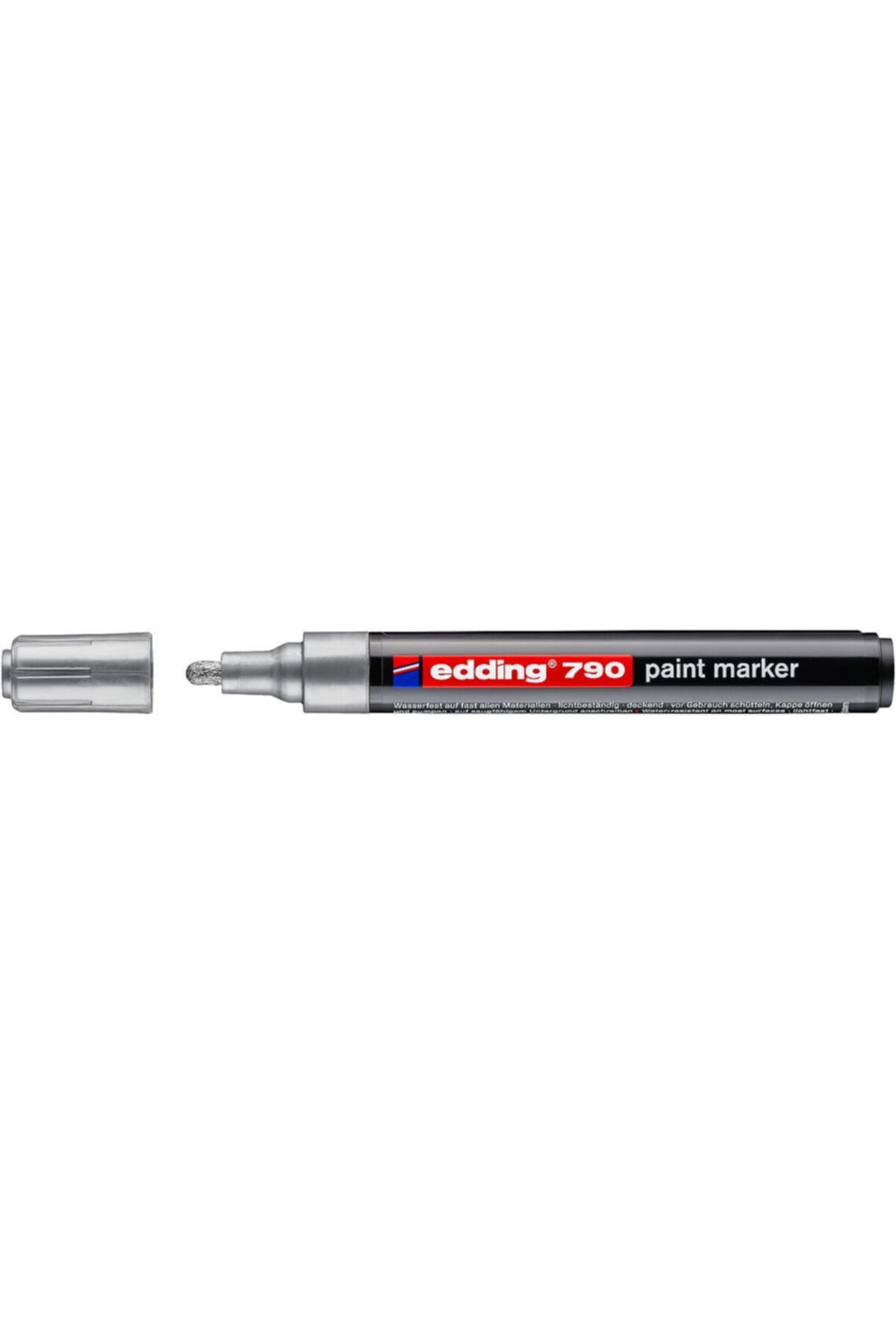 Edding 790 Örtücü Boya Kalemi Gümüş