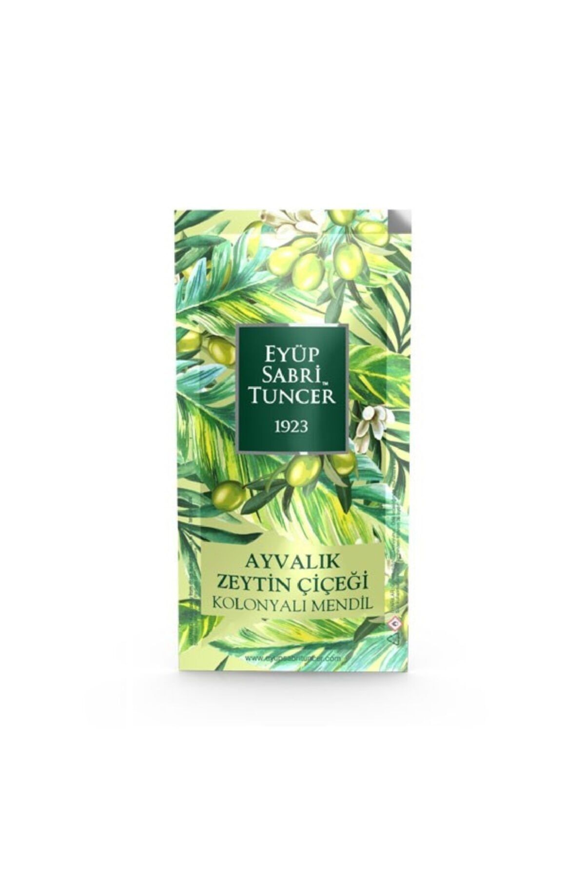 Eyüp Sabri Tuncer Ayvalık Zeytin Çiçeği Kolonyalı Mendil 150'li Küçük Boy