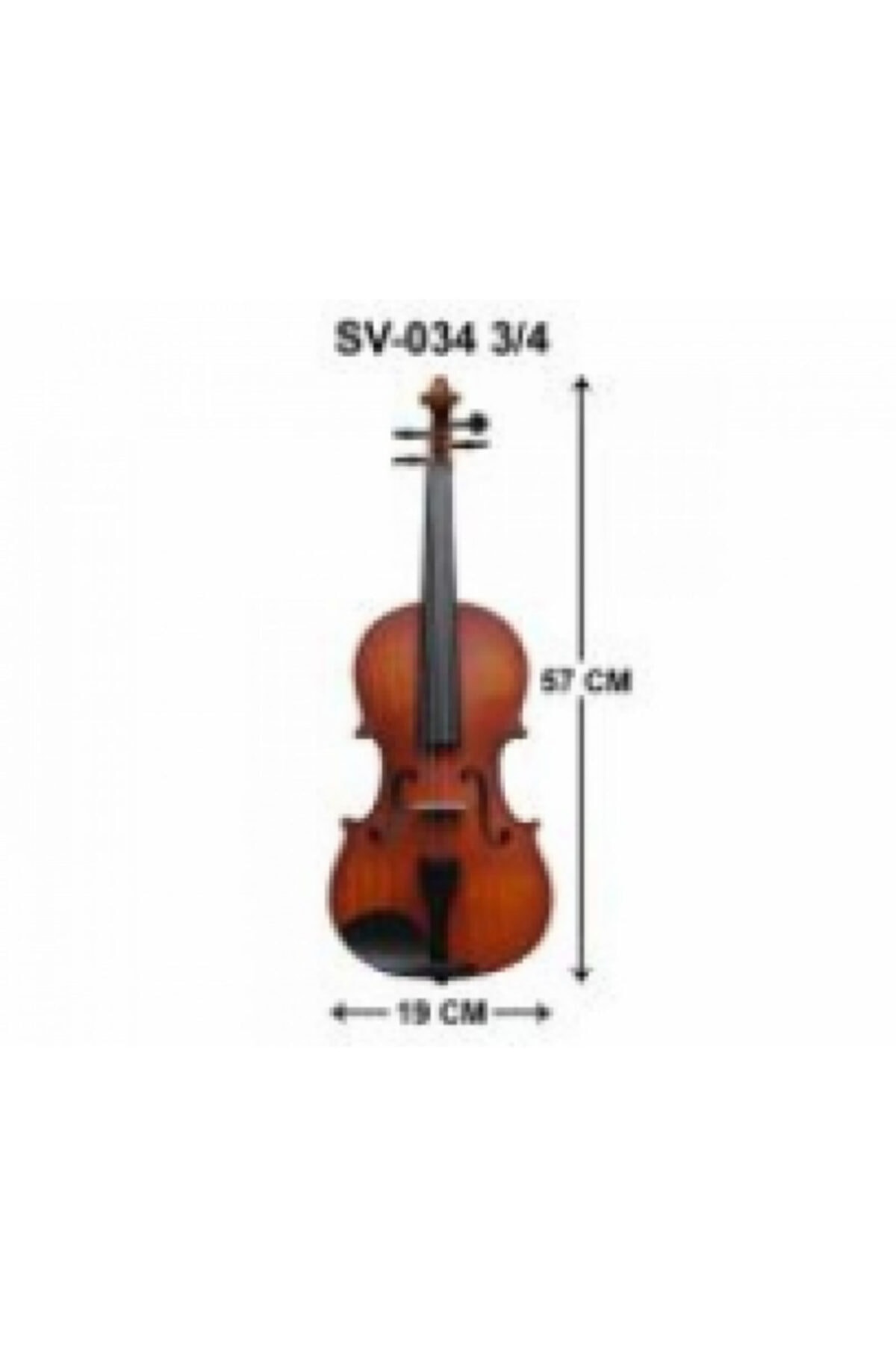 Swing Sv-043 3/4 Keman (taşıma Çantası Yay Reçine Dahil)