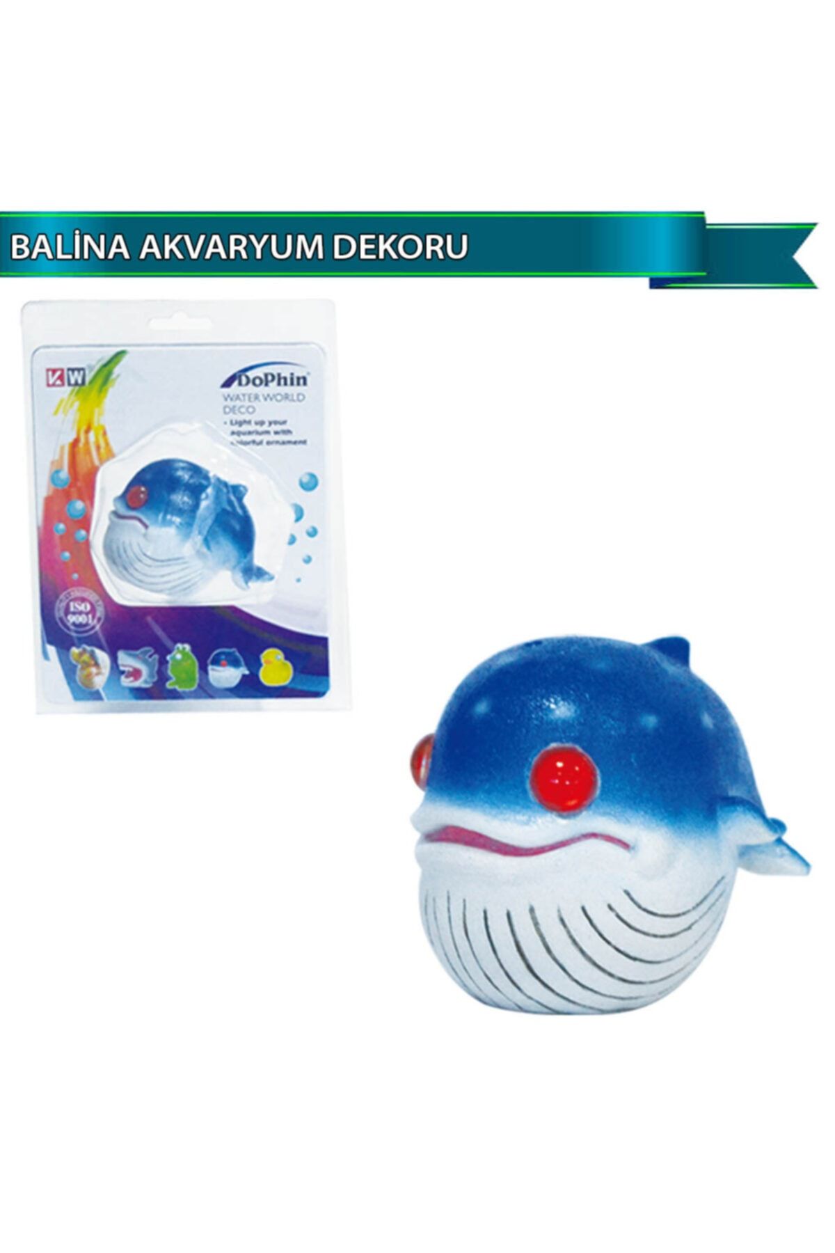 Dophin Balina Akvaryum Dekoru