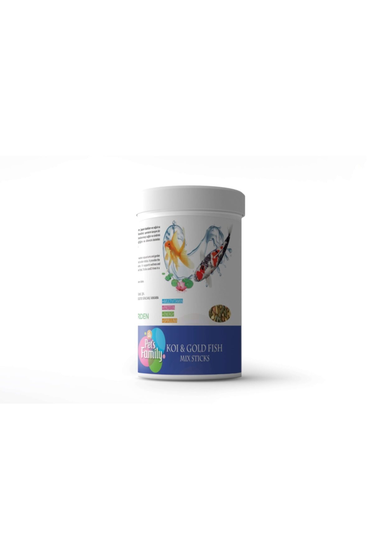 Pets Family Koı & Gold Fısh Mıx Stıcks 1l/100g