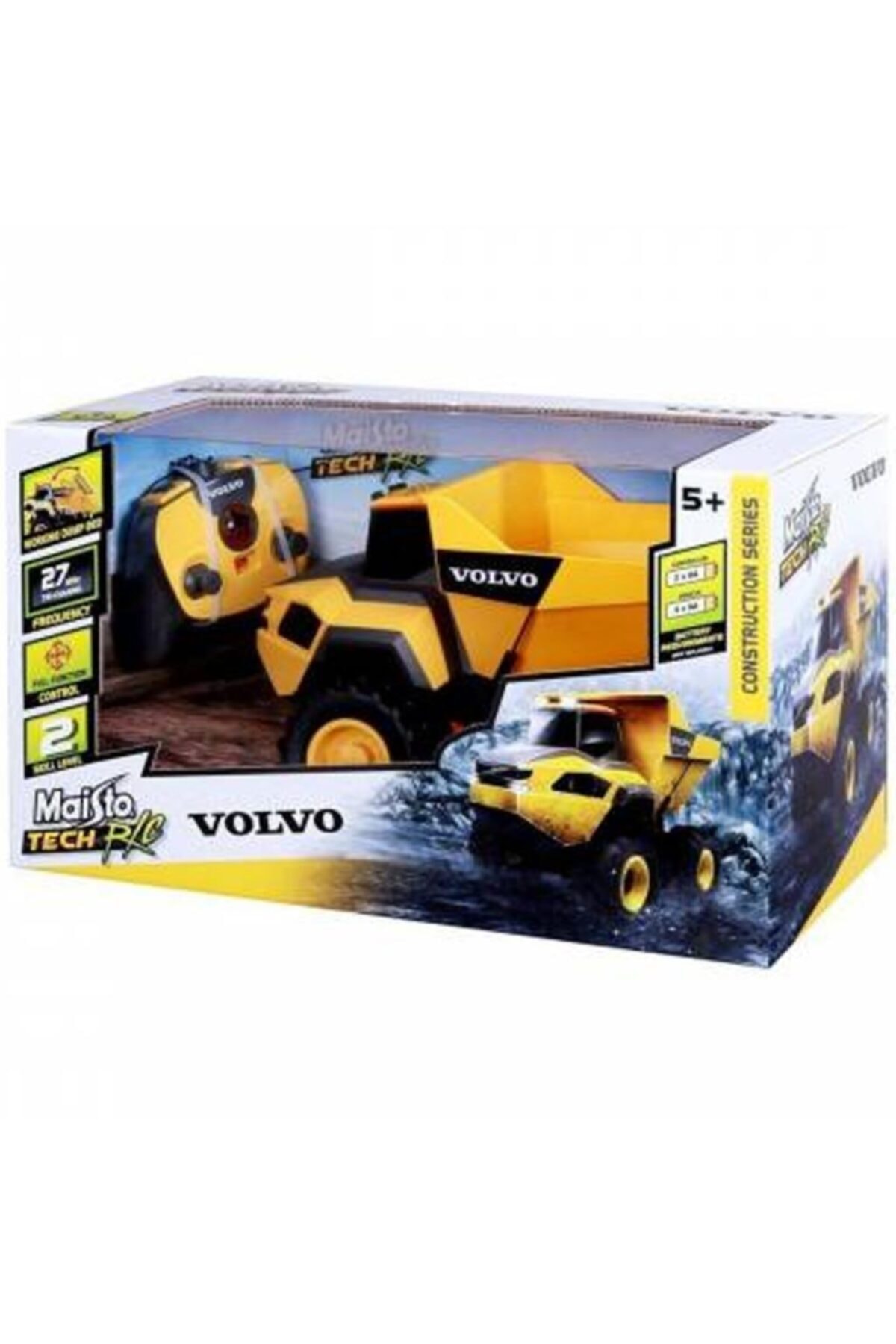 Maisto Volvo Uzaktan Kumandalı Damperli Kamyon 82056