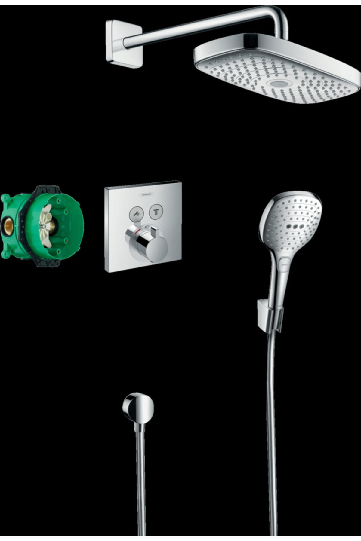 Hansgrohe Raindance Select E Ankastre Duş Sistemi Showerselect Termostat Ile
