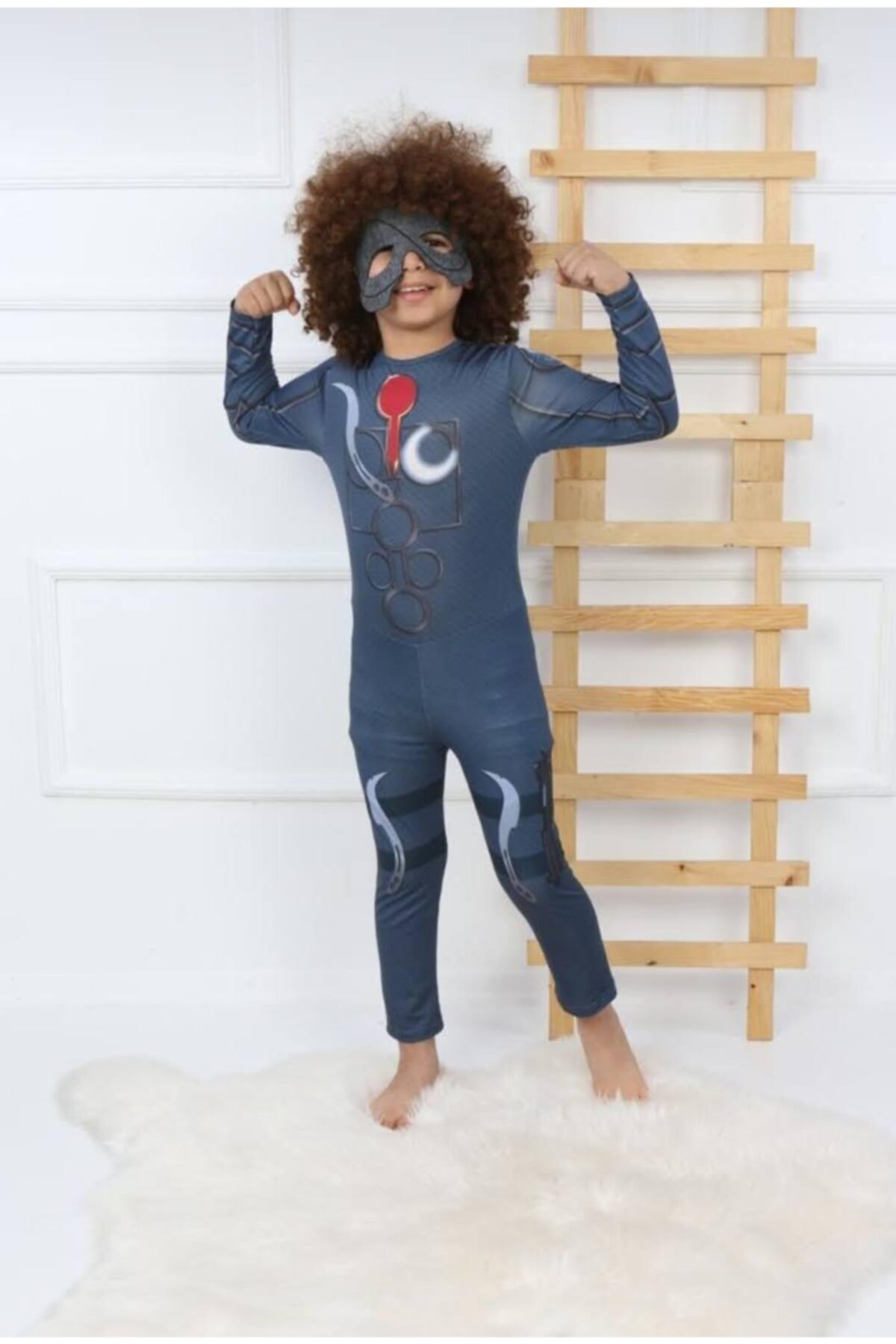 istefani kids Akıncı Süper Kahraman Kostümü