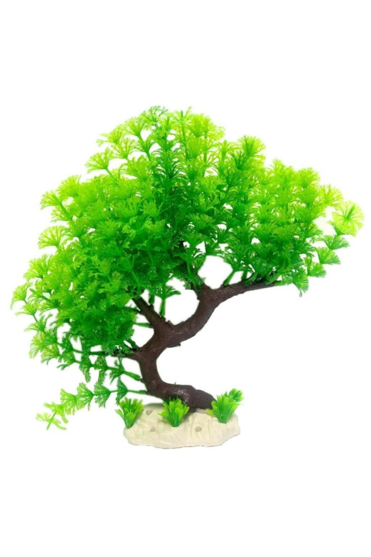 Naturel Color 1031 Plastik Akvaryum Bitkisi Ağaç Bonzai 28 Cm