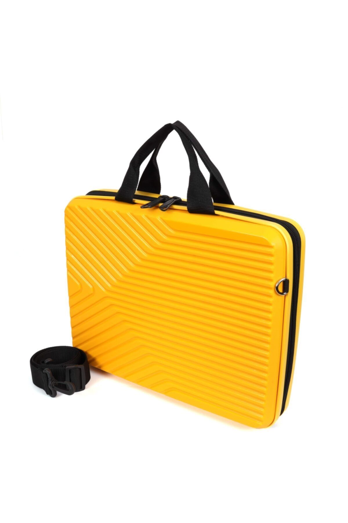 MEDUSA BUSİNESS Sarı 13 Inch Ve 15.6 Inch Uyumlu Korumalı Pp Laptop Çantası