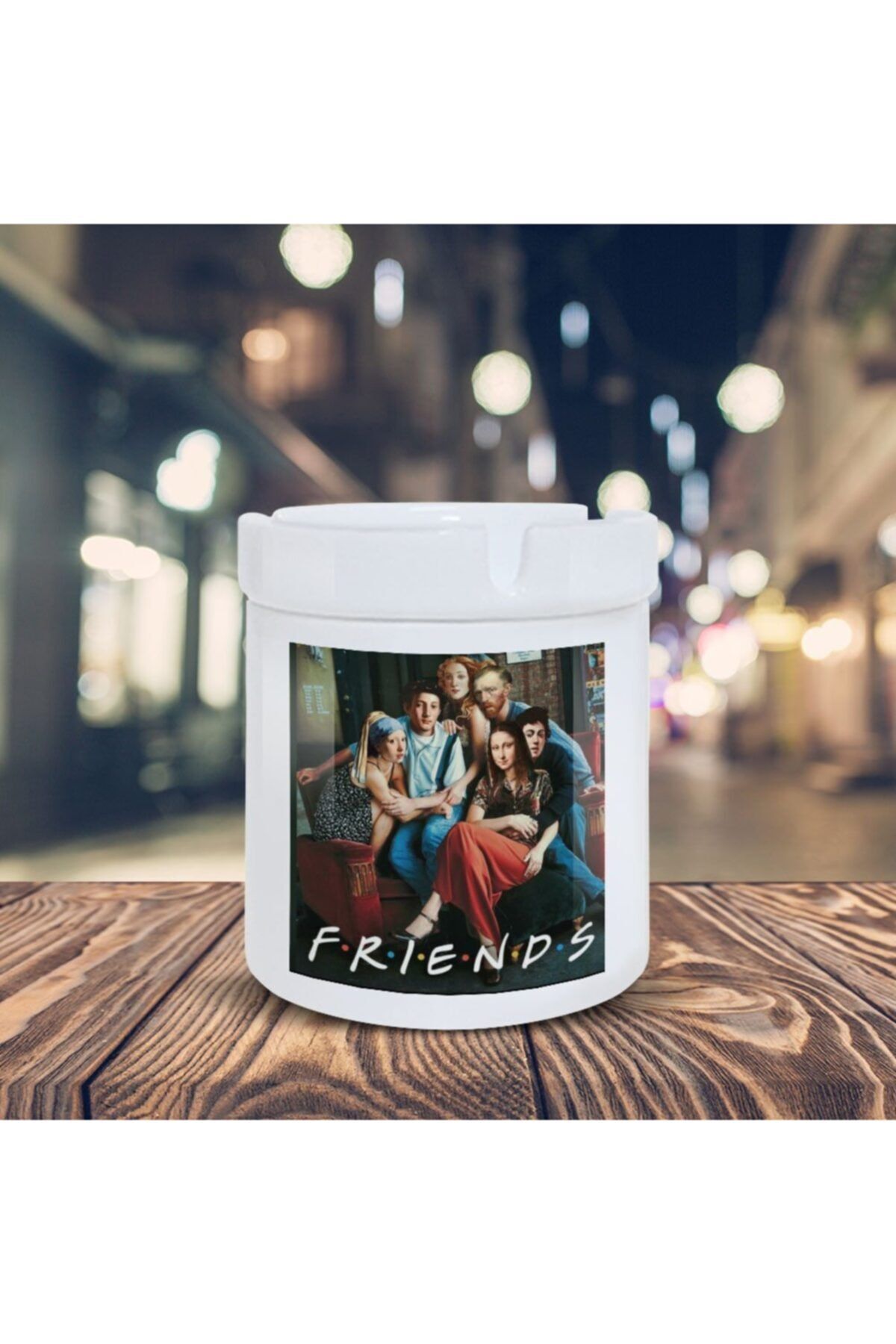 Asilmeydan Friends Küllük Dijital Sanat Baskılı Kül Tablası K-68