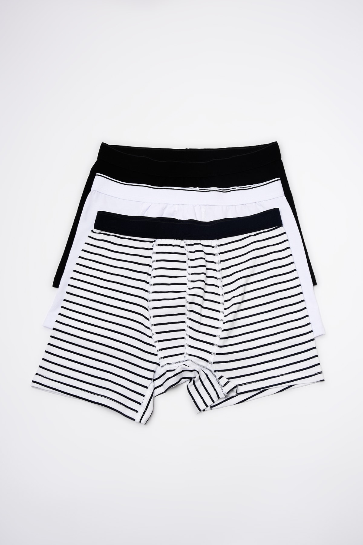 TRENDYOL MAN Çok Renkli Erkek 3'lü Paket Boxer TMNAW22BX0016