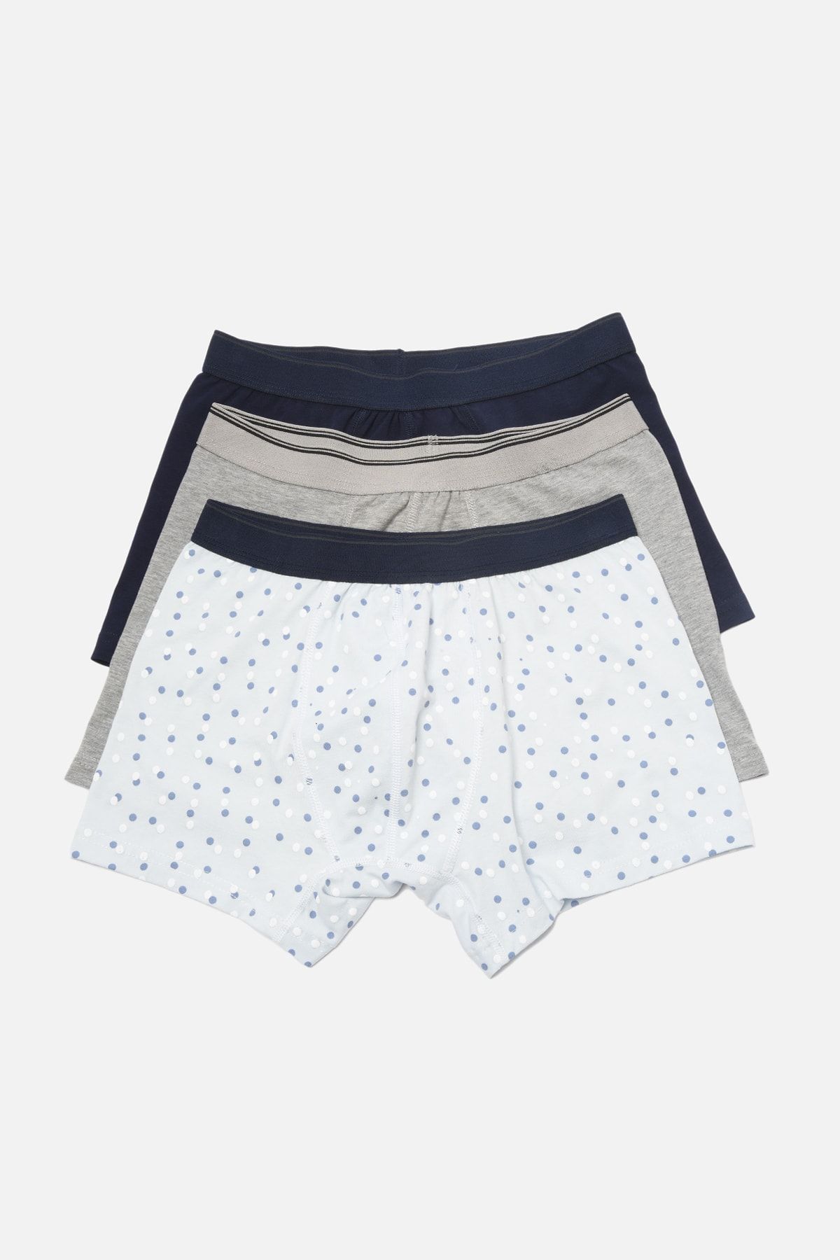 TRENDYOL MAN Çok Renkli Erkek 3'lü Paket Boxer TMNAW22BX0018