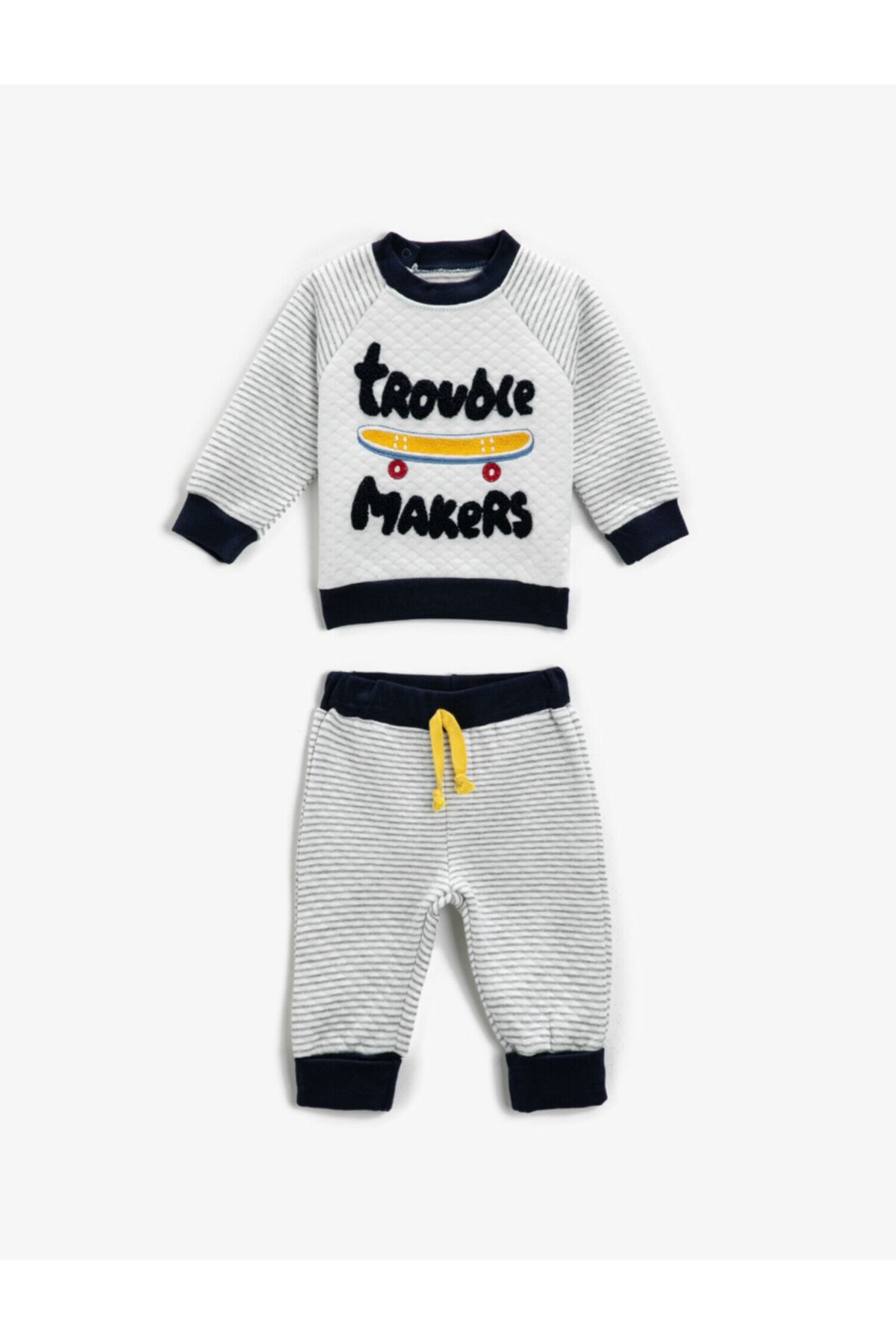 Koton Troublemakers Işlemeli Eşorfman Takımı