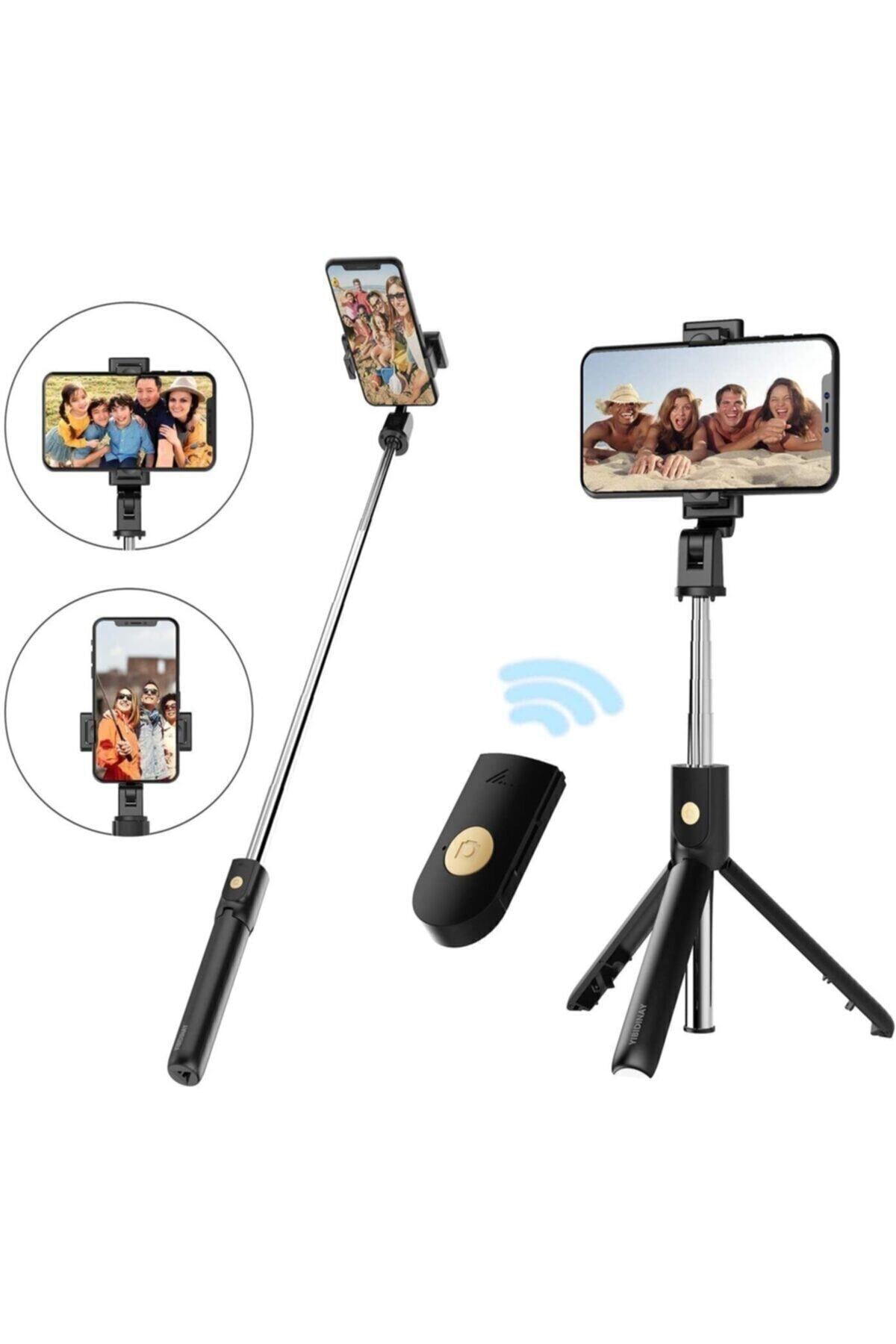 Geyik Online Myblack K07 Selfi Kumandalı Bluetooth Selfie Çubuğu