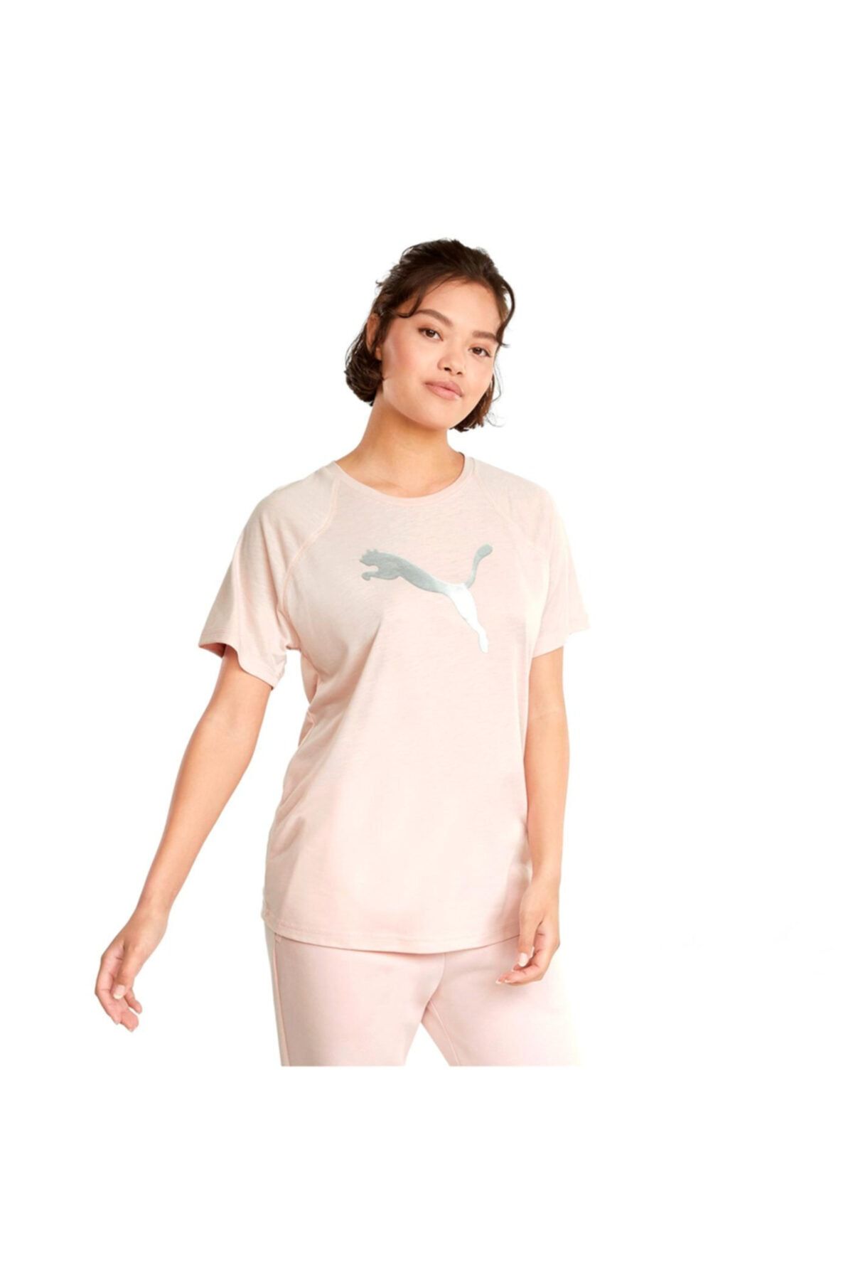 Puma 58914336 Evostripe Tee Kadın T-shirt