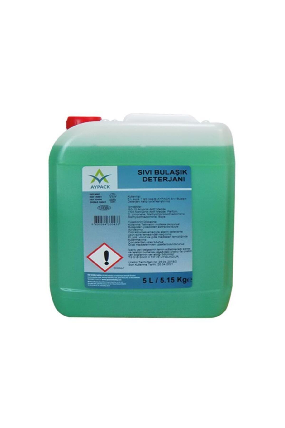 Aypack 5 Lt Sıvı Bulaşık Deterjanı