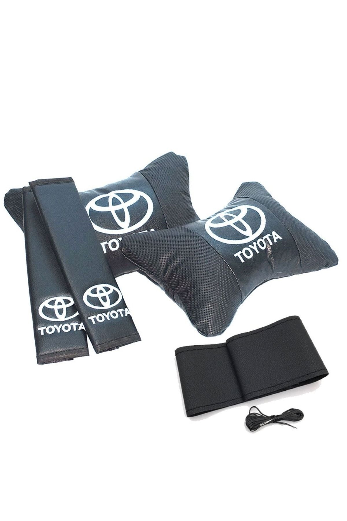 mutlu oto Toyota Corolla 2002-2007 Hb Premium Konfor Seti Yastık-kemer-kılıf