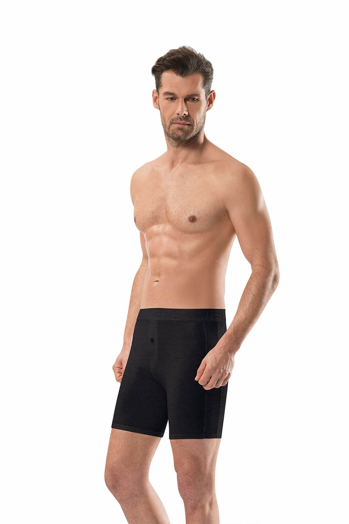 Jiber Erkek Uzun Paça Likralı Boxer Jbr-125