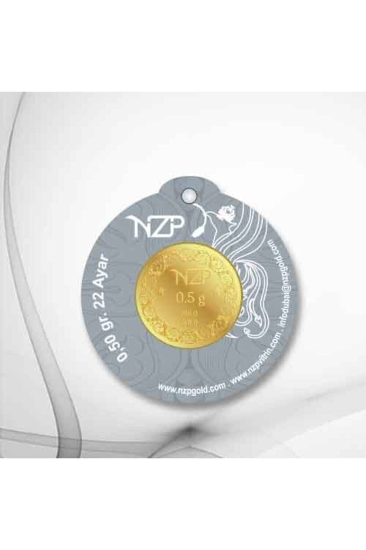 NZP Gold 1 Adet 0.50 Gram 22 Ayar Altın