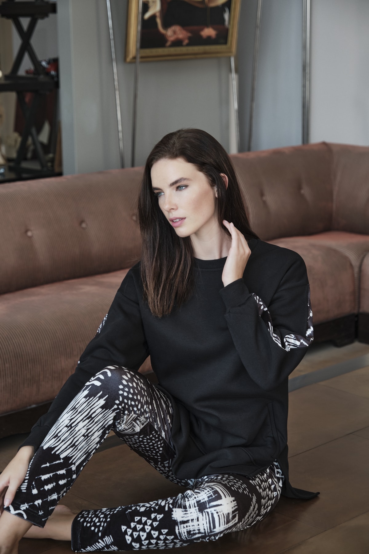 IBIZA PİJAMA Kadın Penye Iki Iplik Spor Takım 7605